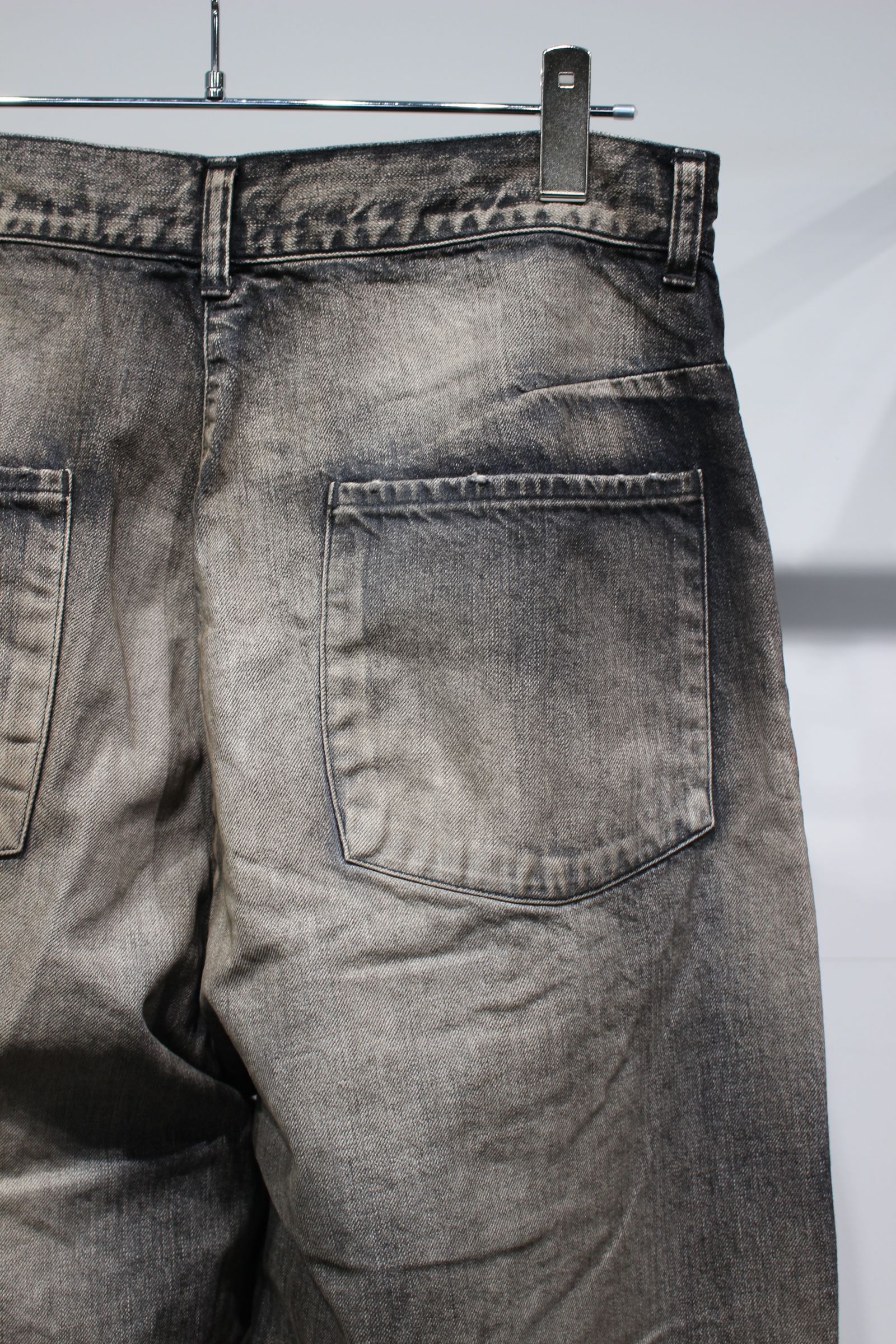 #6 AGING type-B | BLACK | デニムパンツ