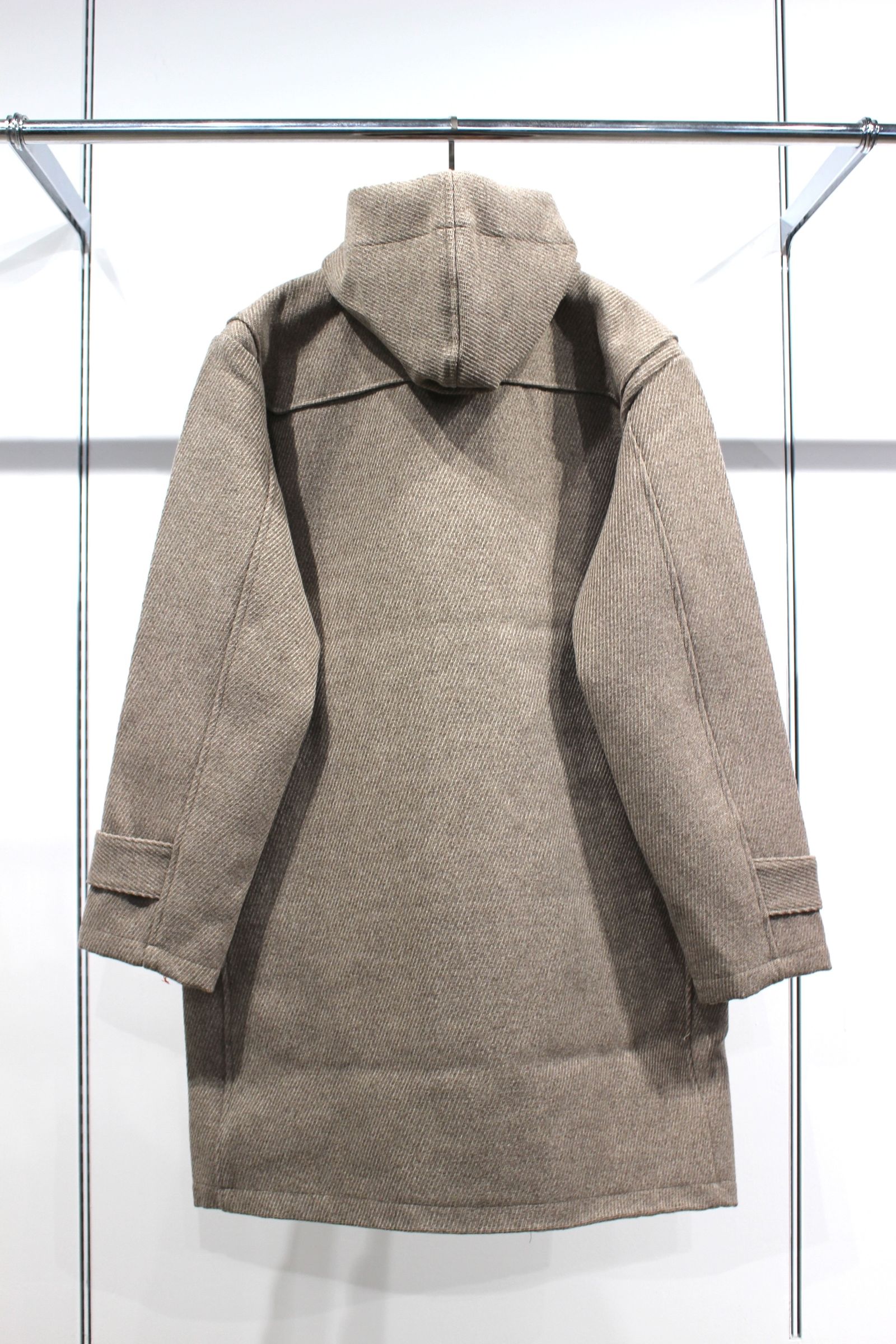 [ラスト1点] HYPER BIG CASHMERE HEAVY ROYAL NAVY DUFFEL COAT | BEIGE | ダッフルコート