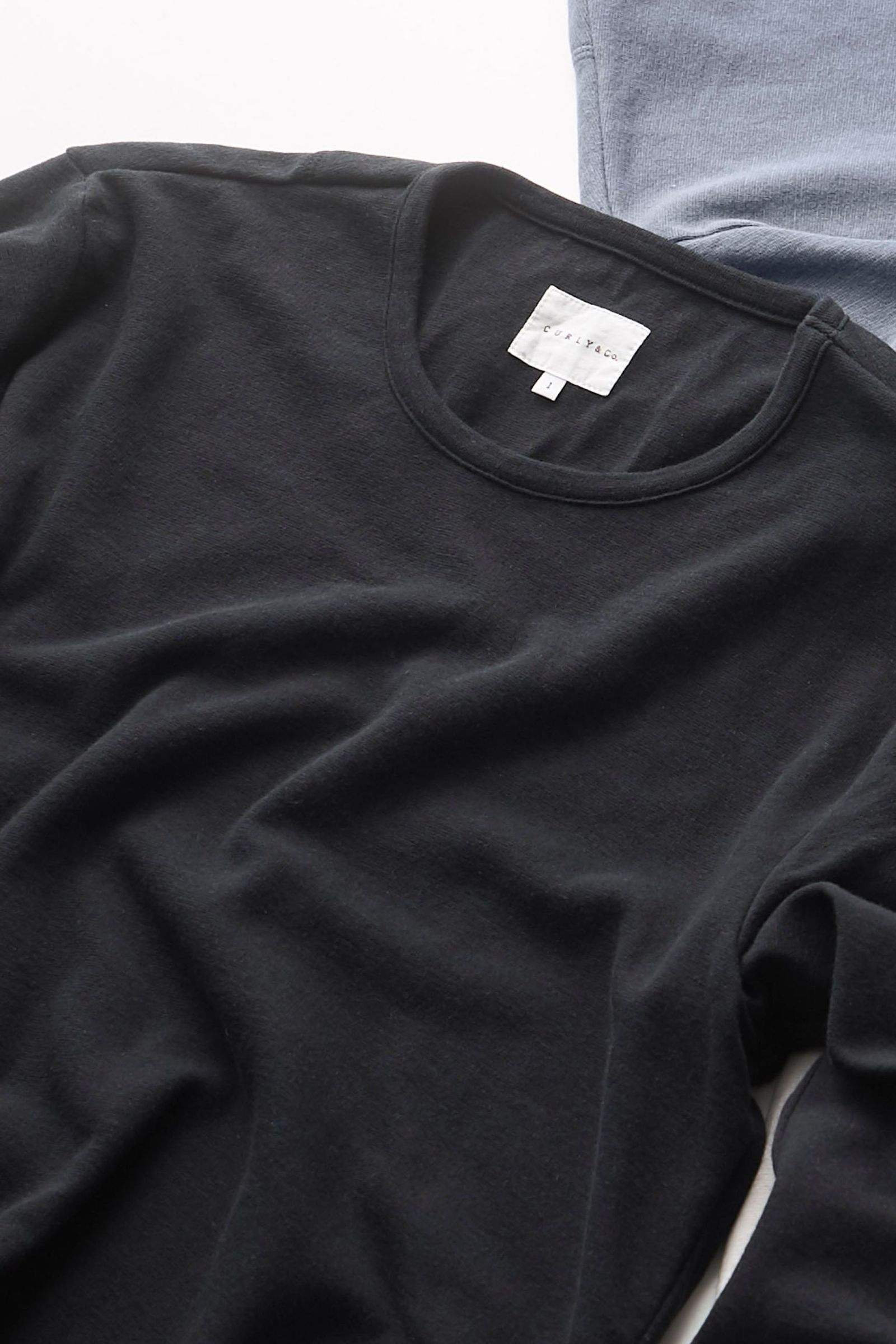 CRUNCH CASHMERE L/S CN TEE/クルーネックカットソー