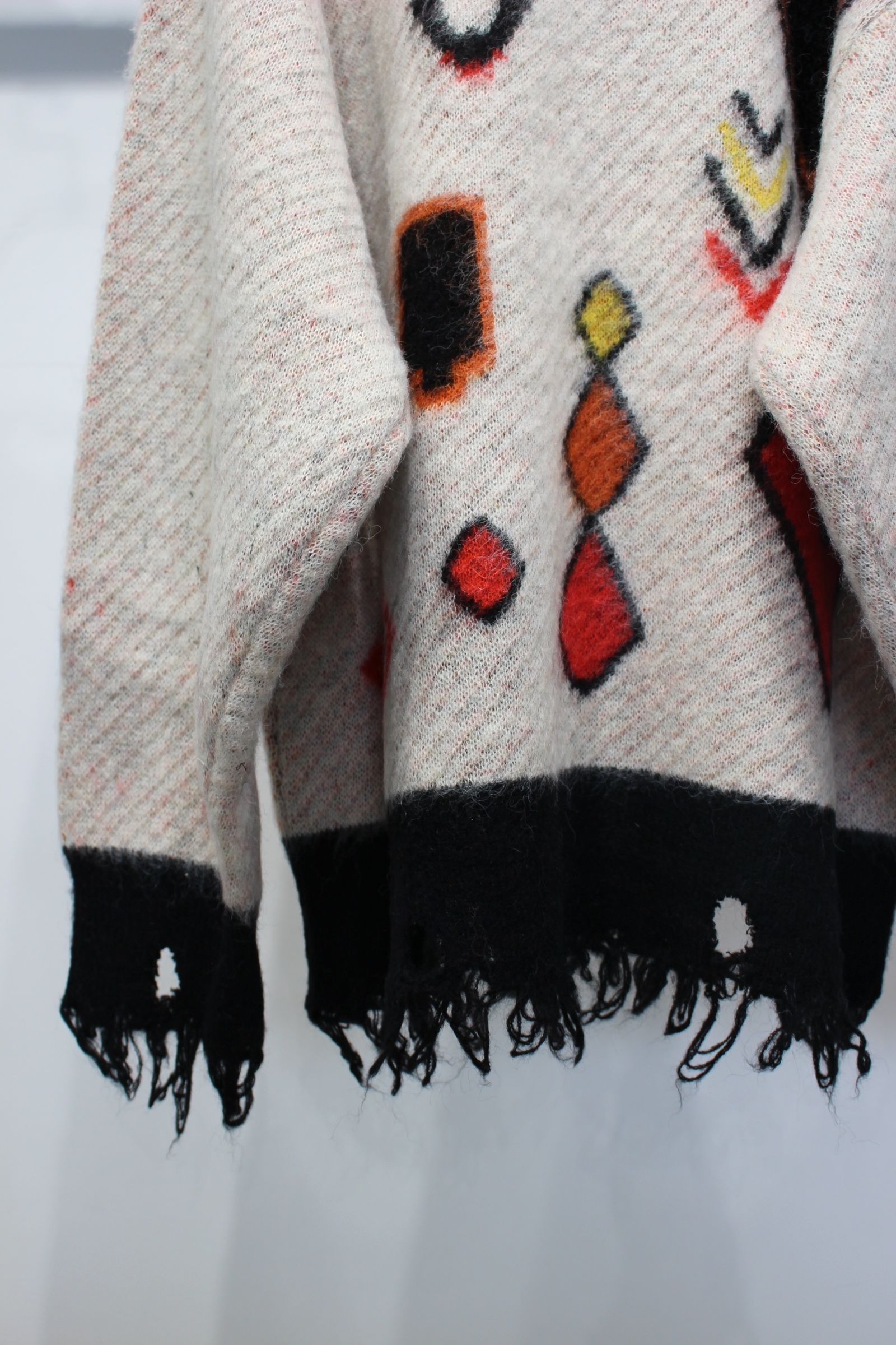 Berber Design Knit | OFF WHITE | ダメージニット