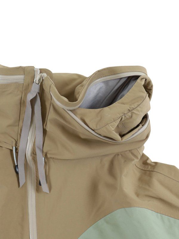 3L SHELL JACKET/BEIGE-MINT