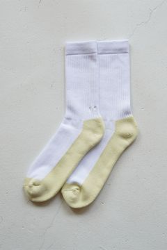 2TONE LOGO SOCKS | WHITE | ソックス