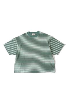 BORDER S/S WIDE T-SHIRT/カットソー