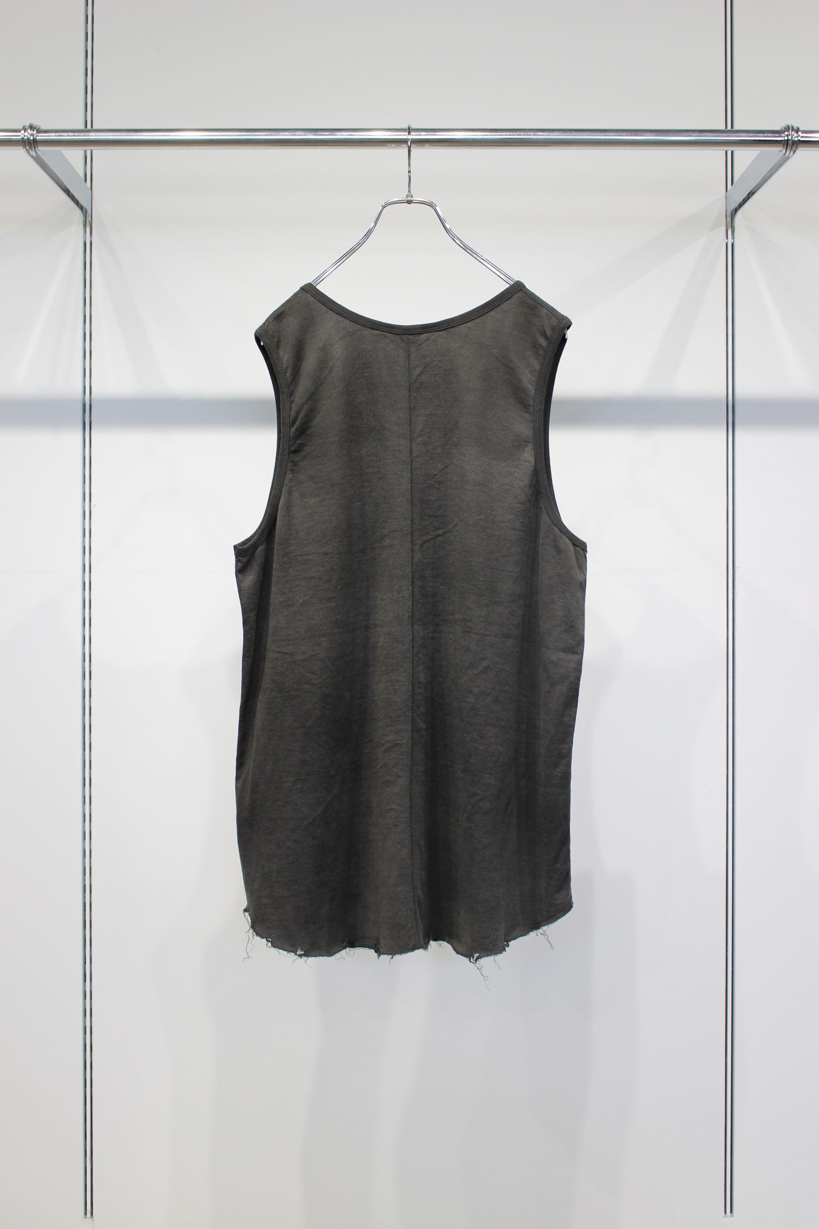 UNEVENNESS TANK TOP | BLACK | タンクトップ