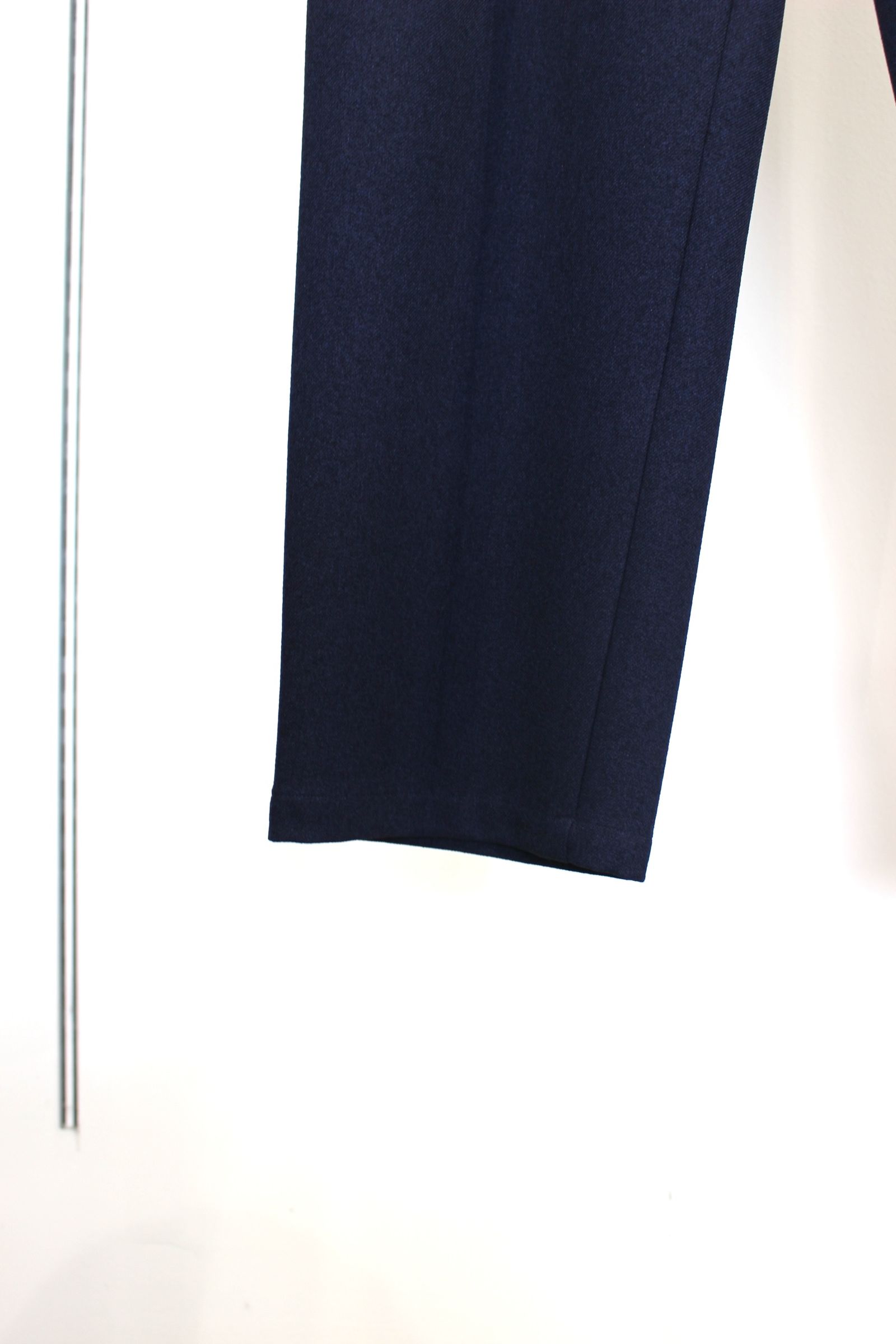 [ラスト1点] 2TUCK EASY TROUSERS | NAVY | スラックス