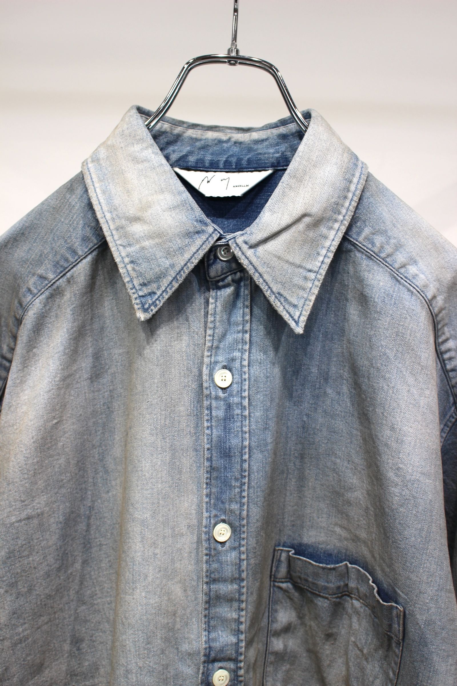 [ラスト1点] DENIM DRESS SHIRT | INDIGO | デニムシャツ