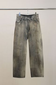 #01 MIDTAPERED 5P DENIM PANTS | BLACK | デニムパンツ