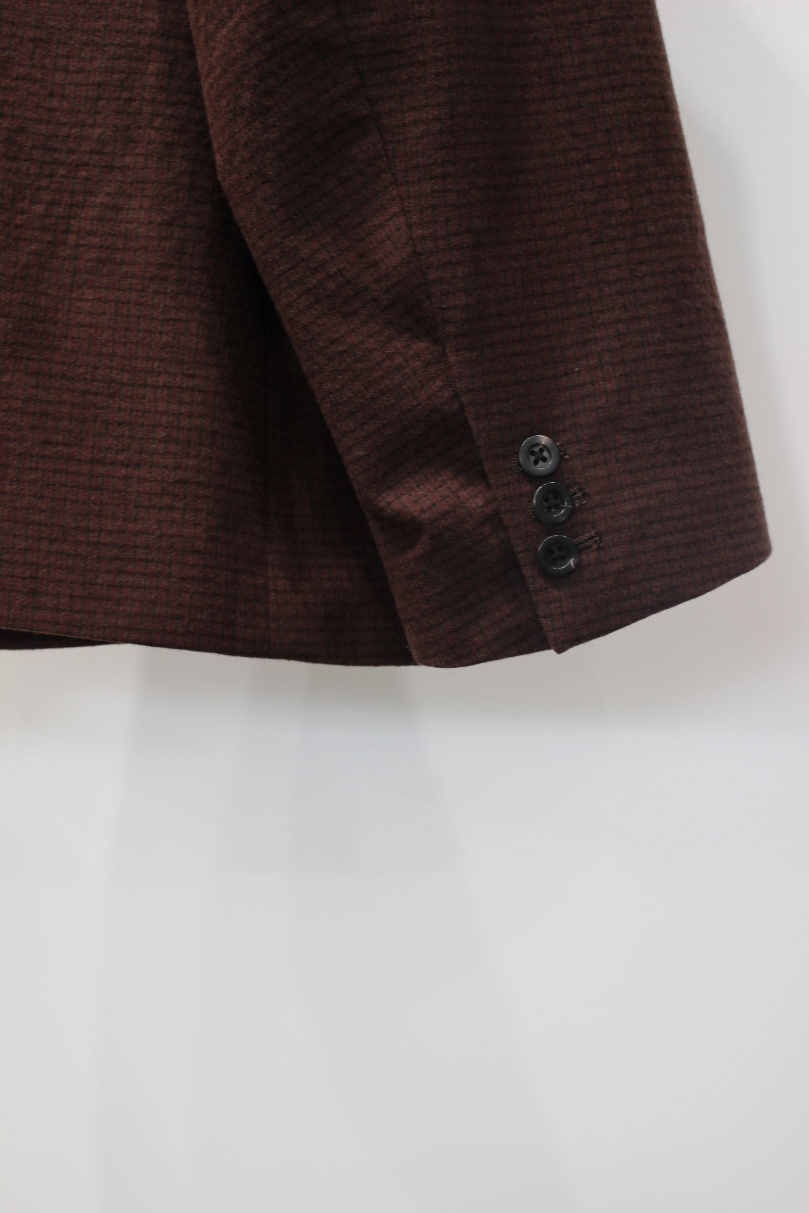 DOUBLE TAILORED JACKET | WOOL BELTED WIDE SLACKS | GRAPH CHECK | セットアップ