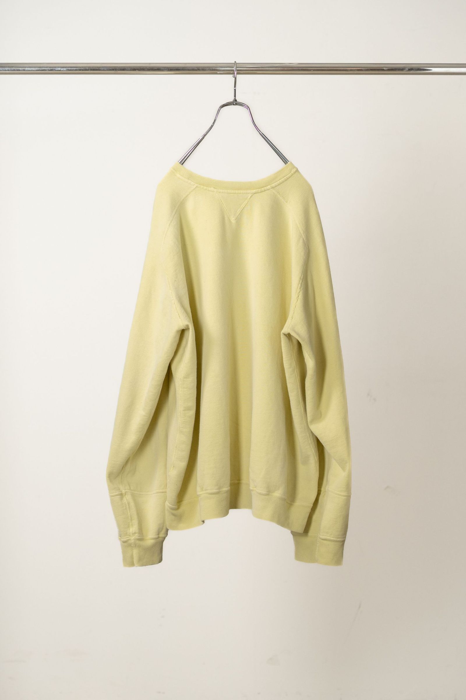 FLEECE-LINED SWEAT SHIRT | YELLOW | スウェット