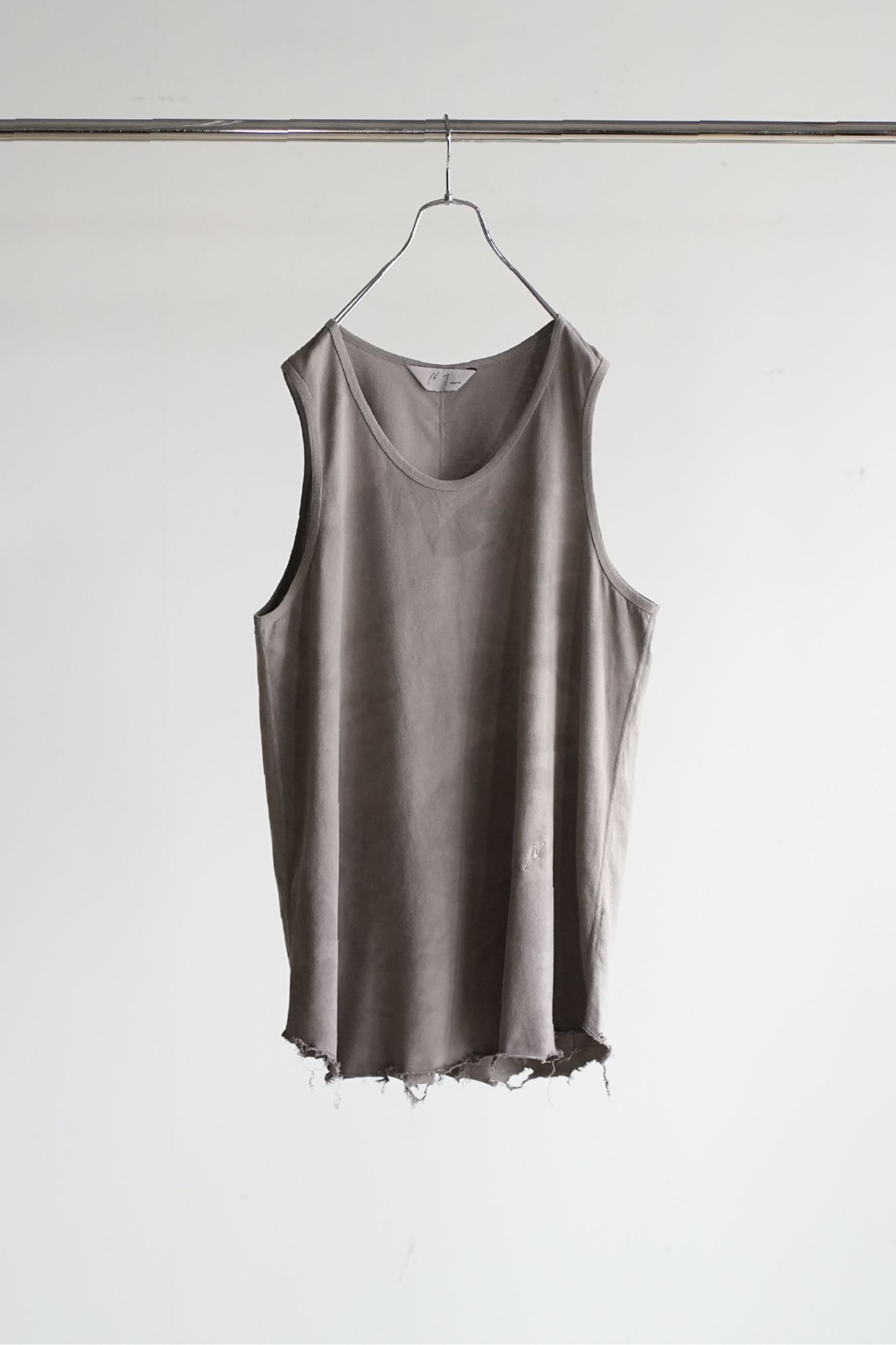 UNEVENNESS TANK TOP | GREIGE | タンクトップ