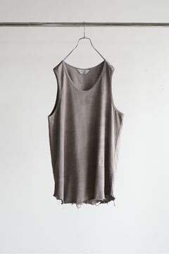 UNEVENNESS TANK TOP | GREIGE | タンクトップ