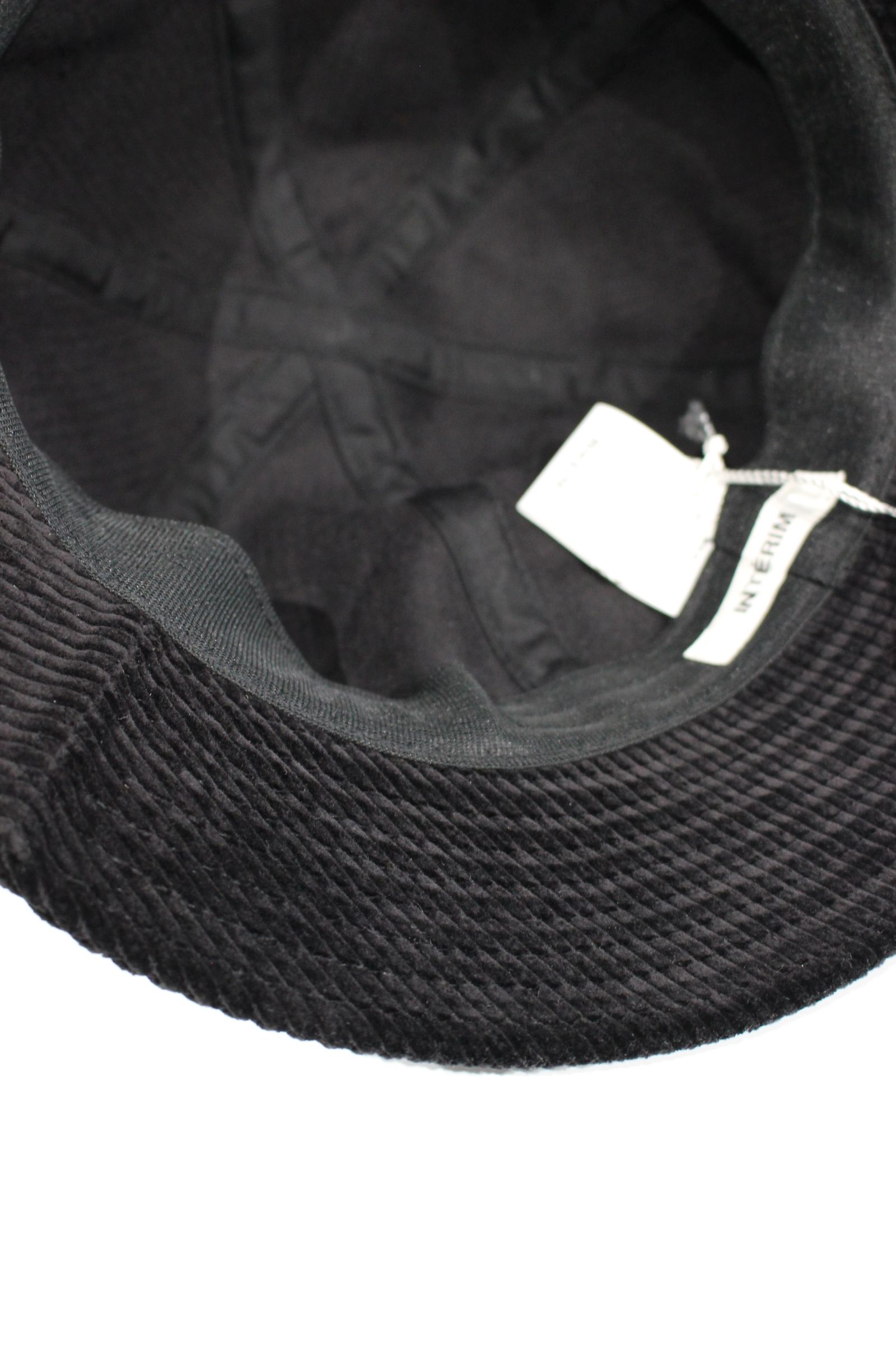 UK CORDUROY METRO HAT/BLACK