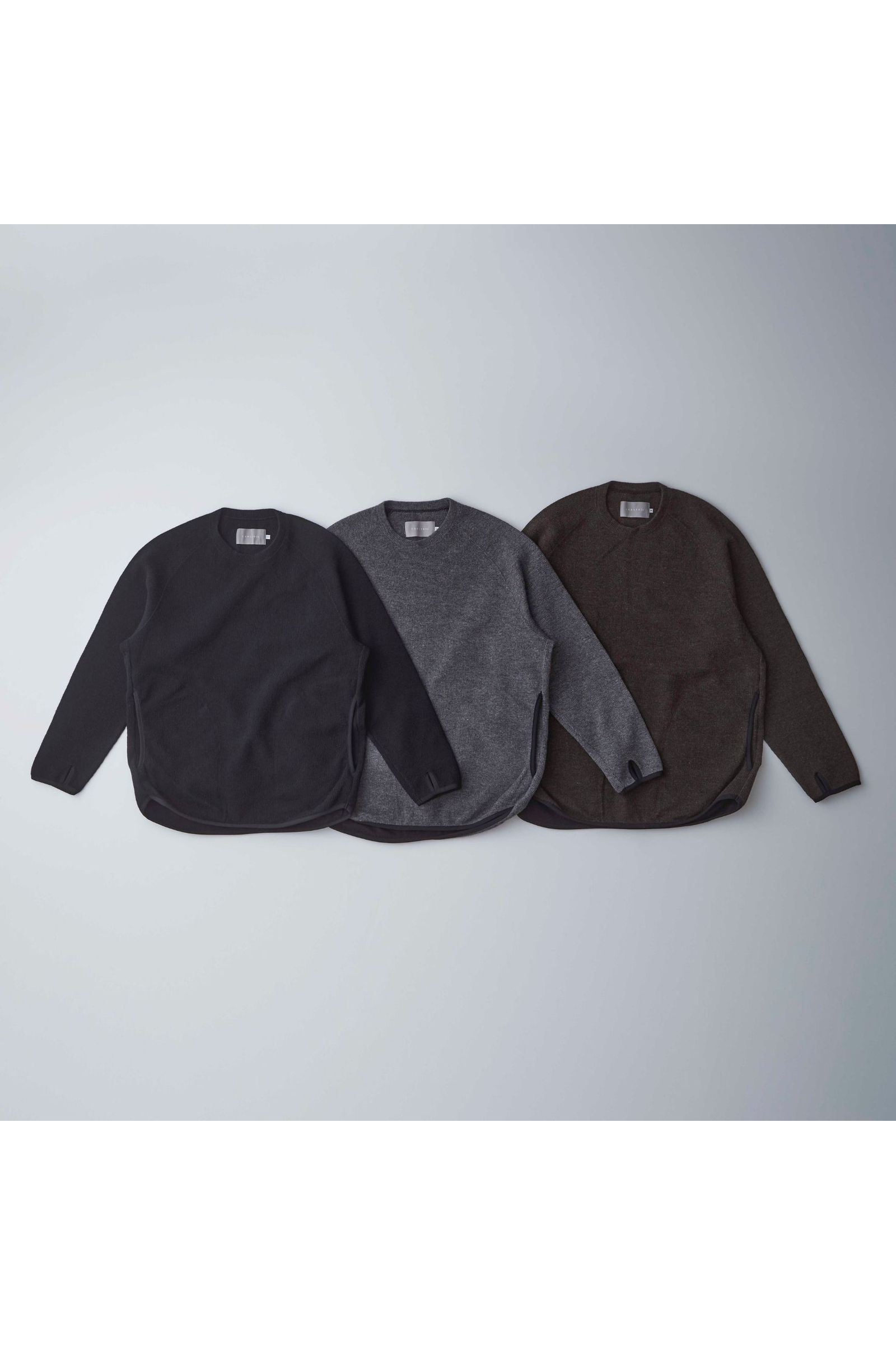 KNIT-SAWN P/O/BROWN