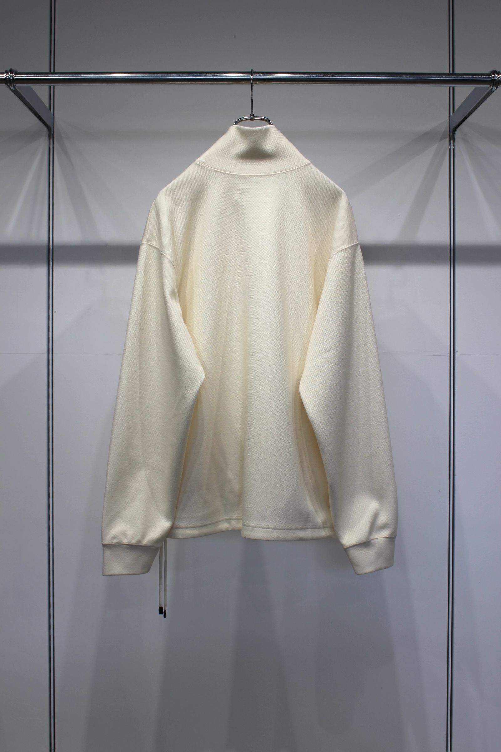 ALBERT MOC SWEATER | IVORY | モックネック
