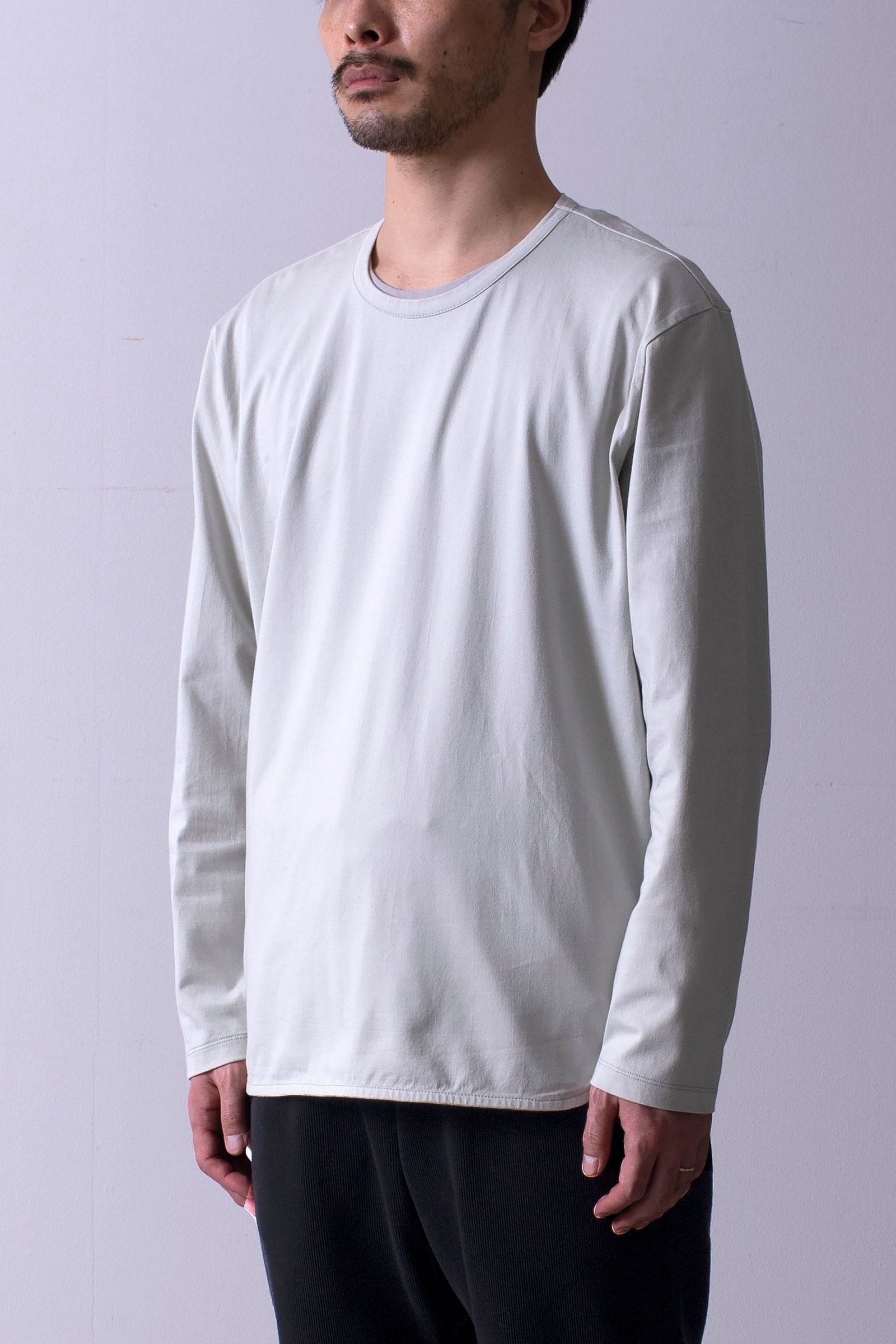 ELS L/S CN TEE/ハイゲージカットソー