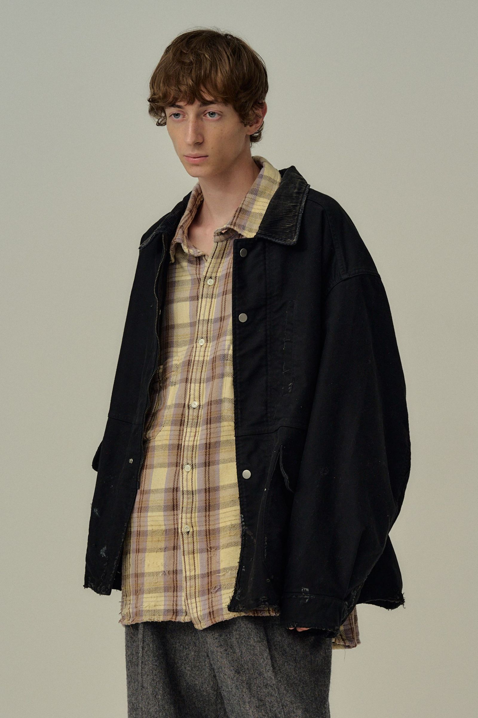 MOLESKIN WORK JACKET | BLACK | ワークジャケット