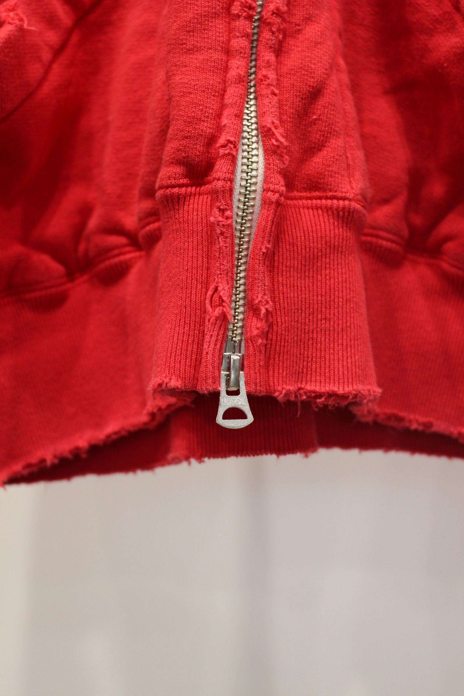 ZIP UP HOODIE | RED | ジップフーディー