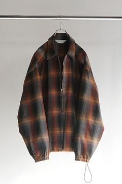 R/C CHECK PULL OVER SHIRT | RED BLACK | シャツ
