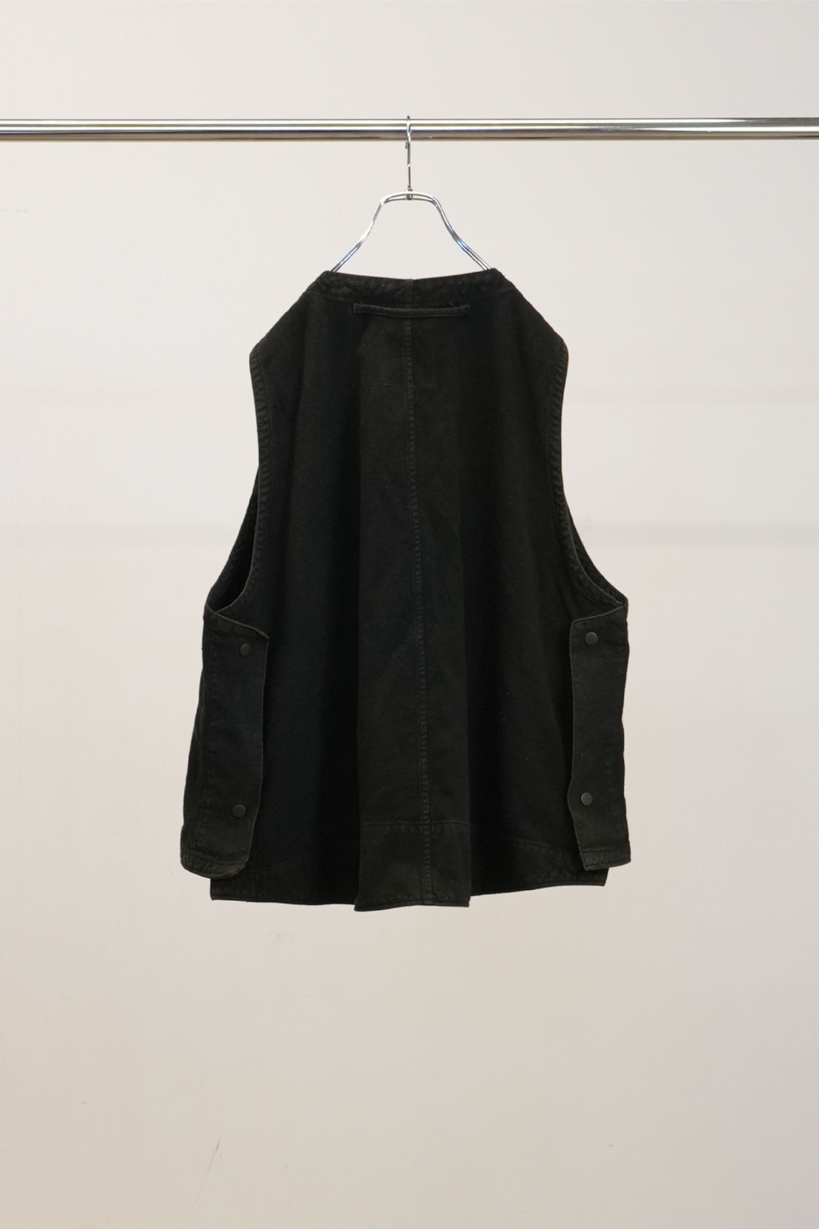 C/R DUCK UTILITY VEST | BLACK | ベスト