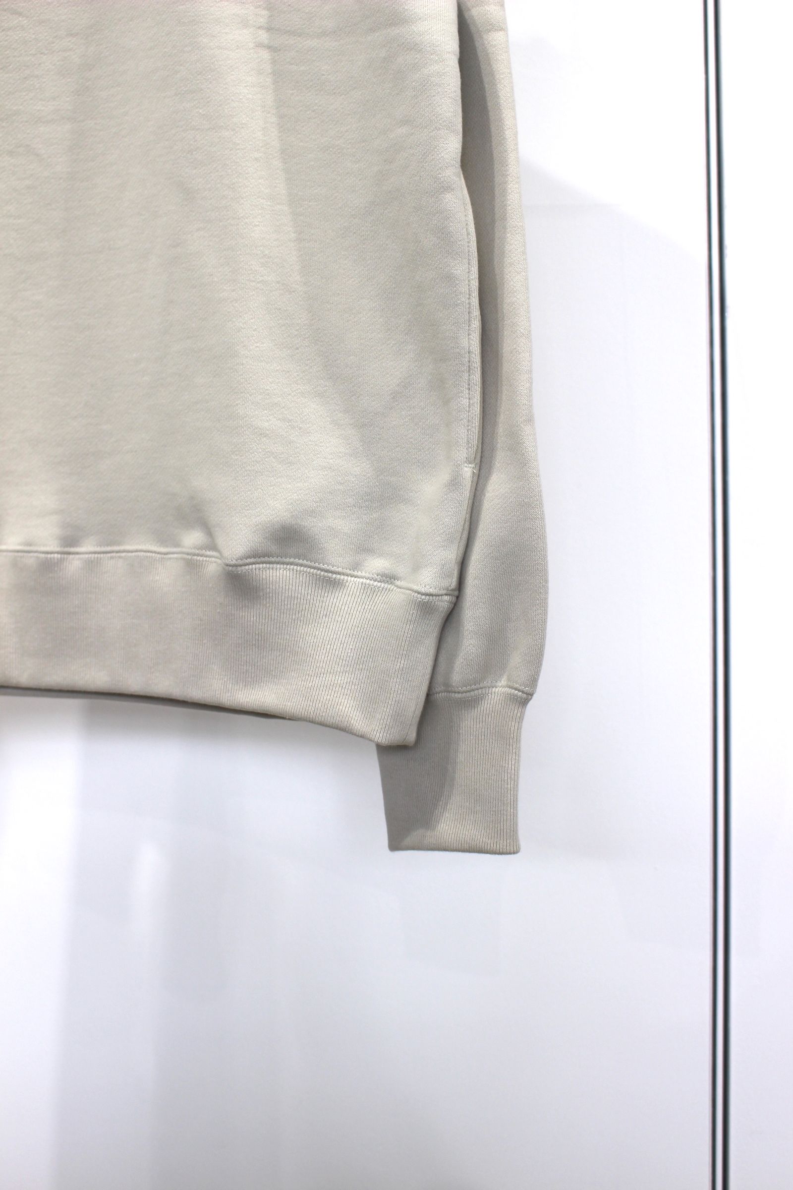 MELLOW MOC SWEAT/モックネックスウェット