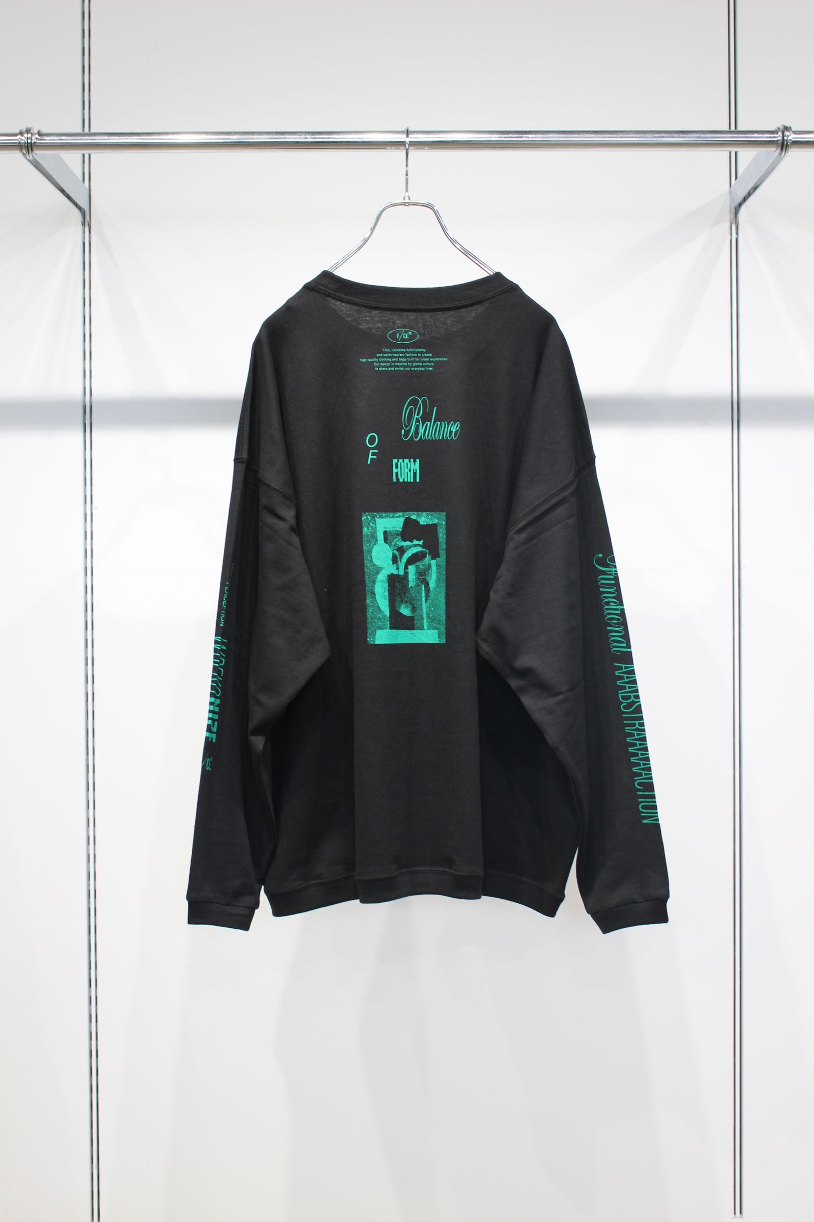 RE AIKAWA LONG SLEEVE TYPE-B | Black | カットソー