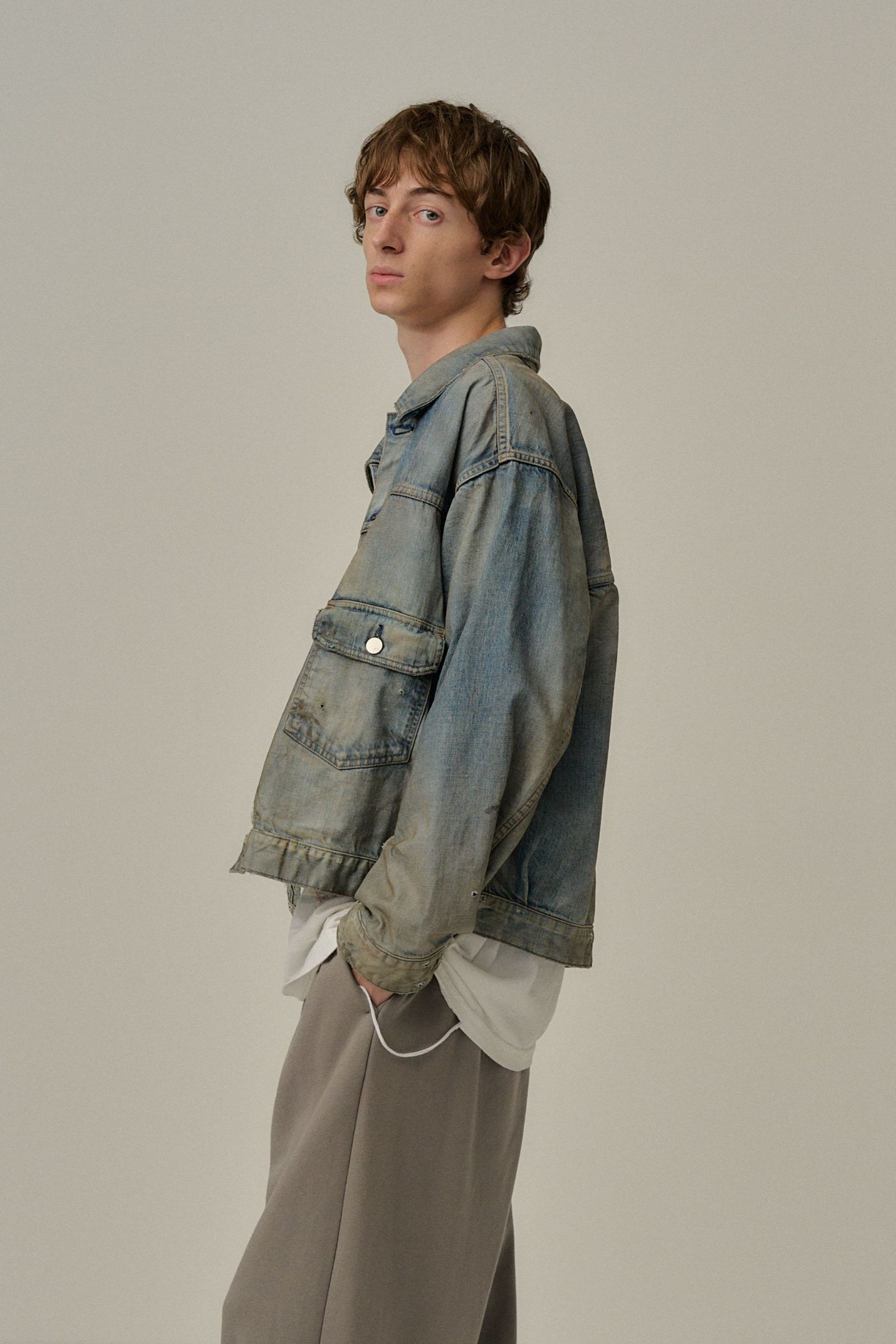 [ラスト1点] AGING DENIM JACKET | INDIGO | デニムジャケット