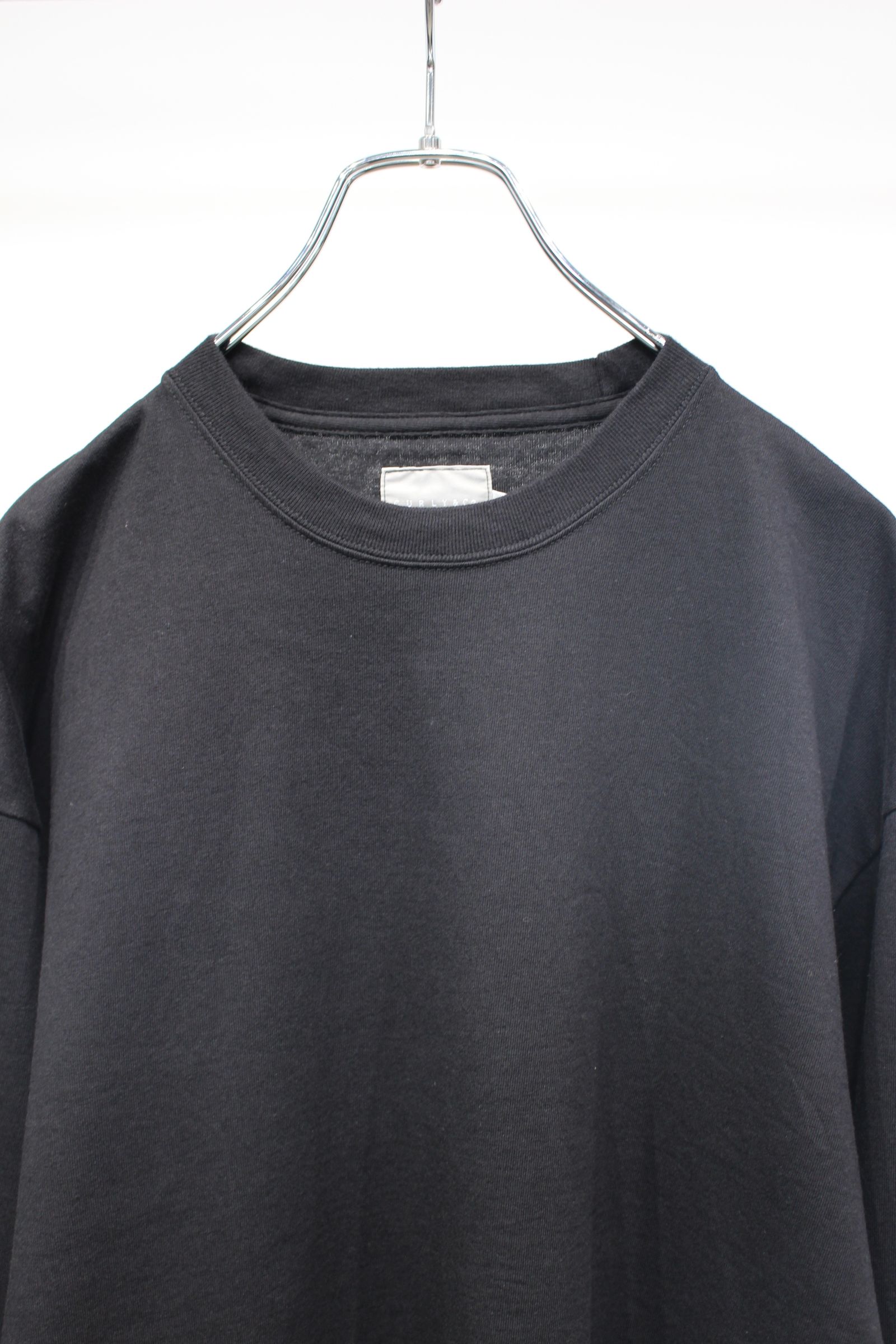 AGED COTTON TEE | BLACK | カットソー