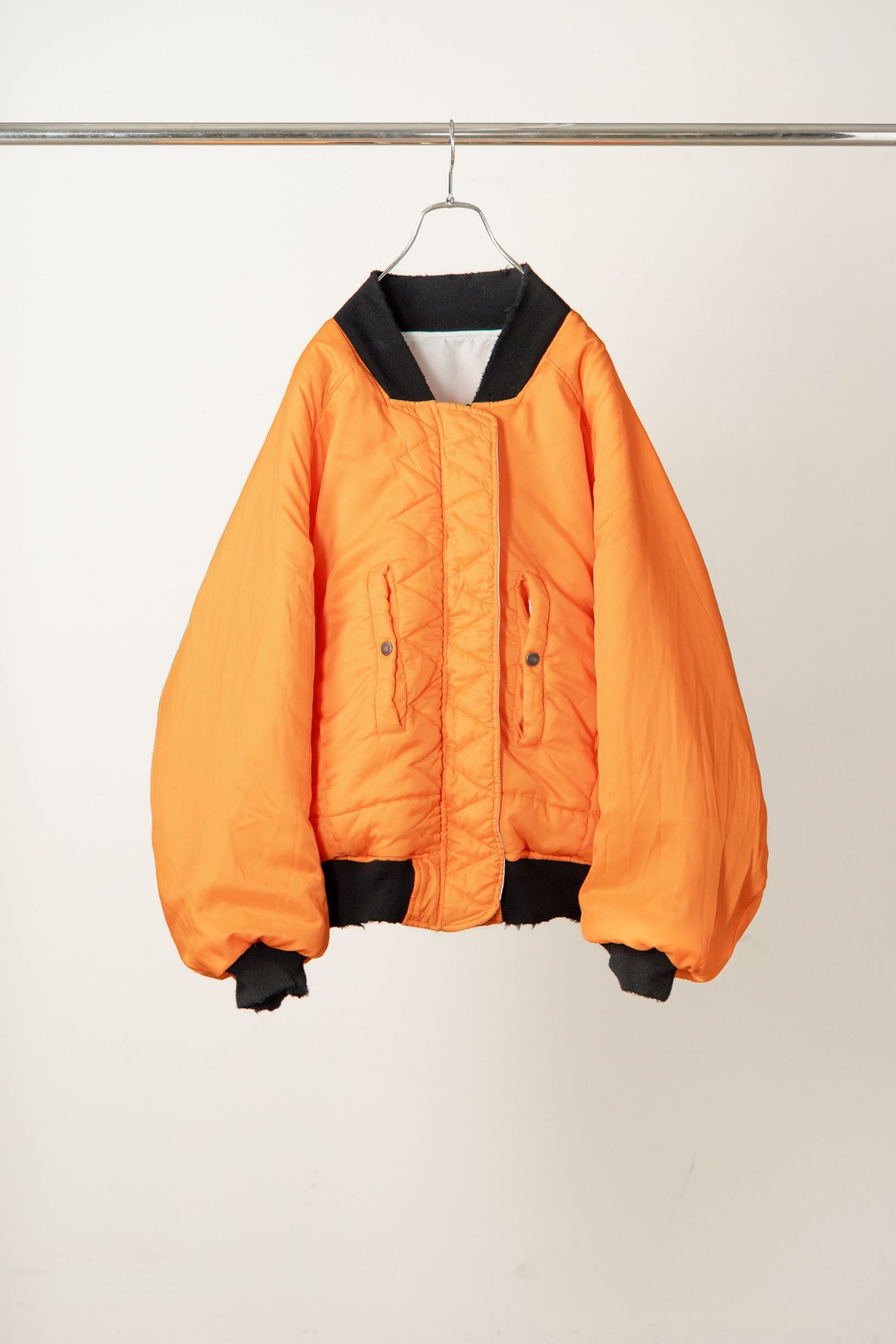 AGING BOMBER JACKET | SNOWWHITE | ボンバージャケット