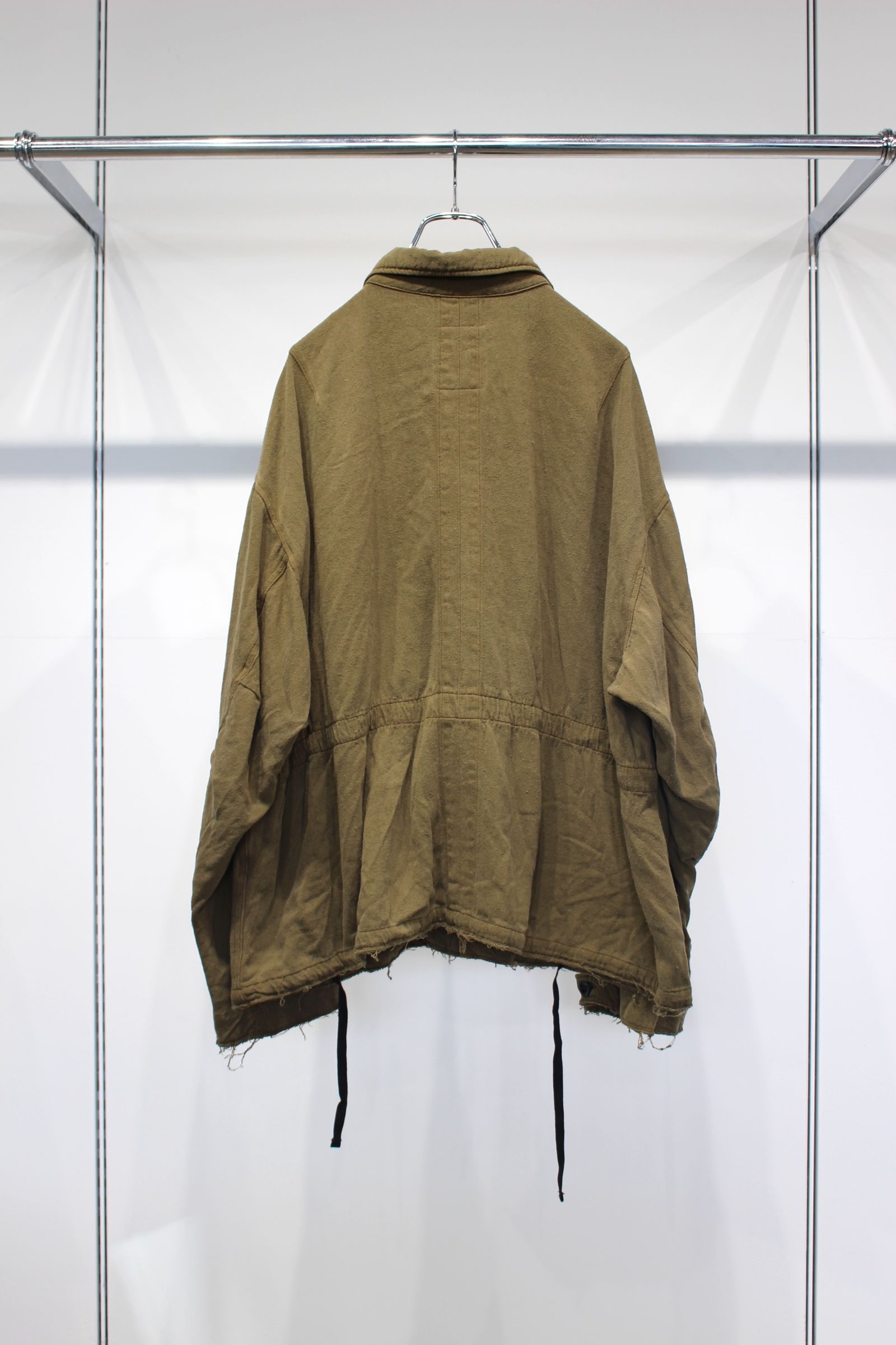 SILK SUEDE FIELD JACKET | KHAKI | フィールドジャケット