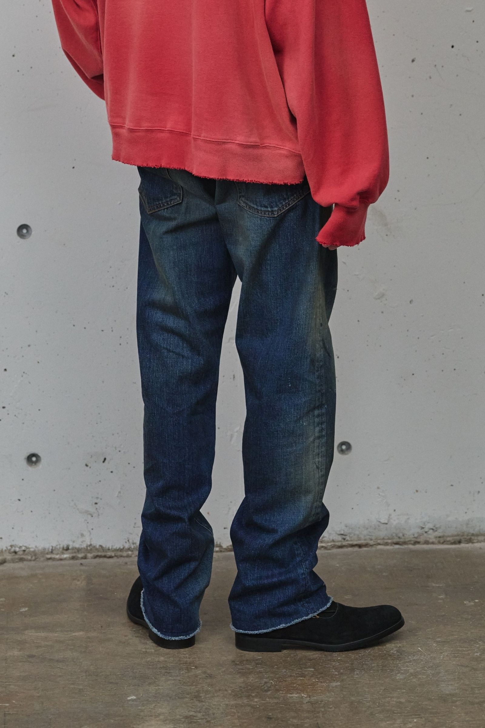 #07 SLIM STRAIGHT 5P DENIM PANTS | INDIGO | デニムパンツ