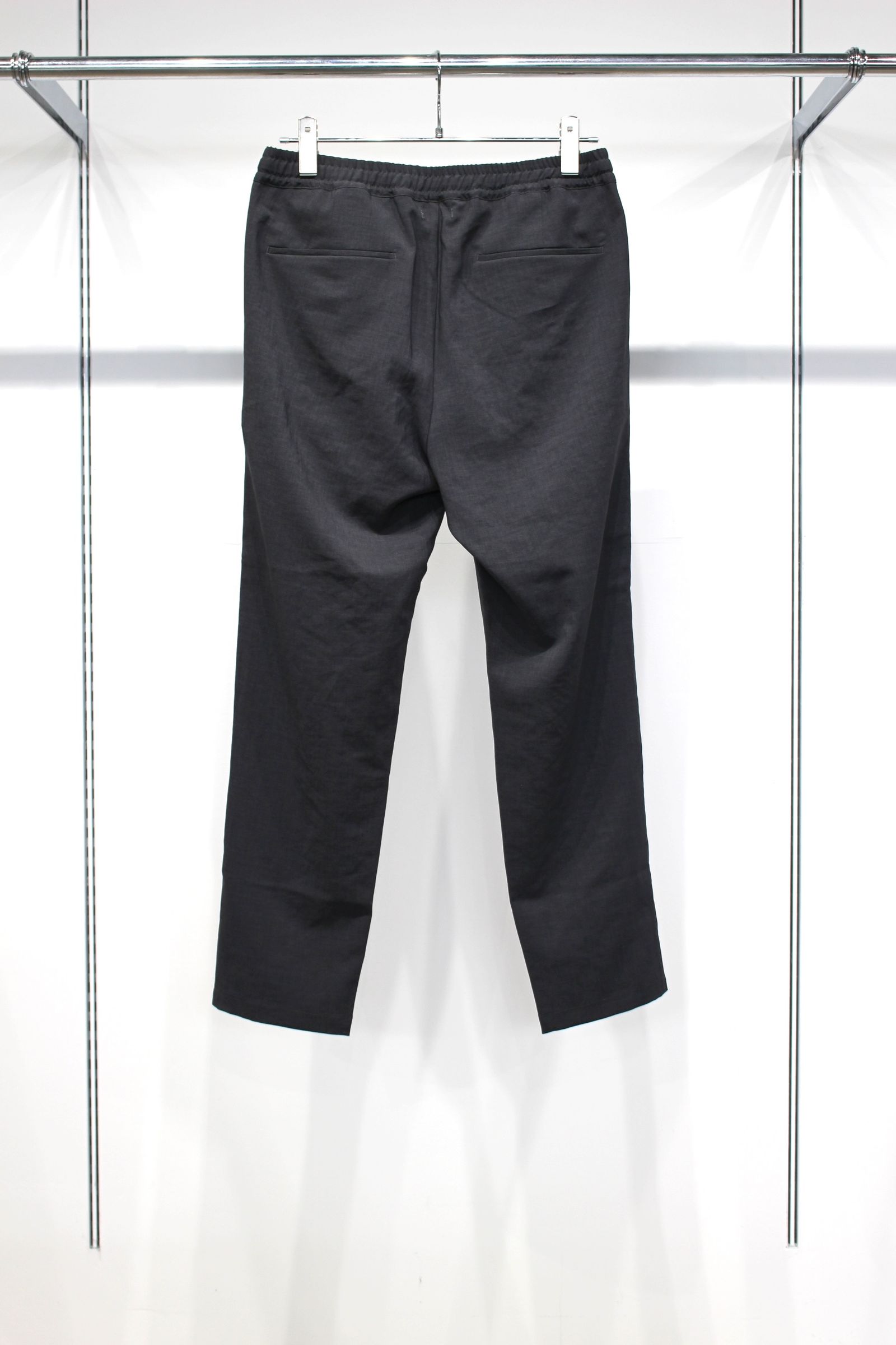 SHARI PANTS | CHAMBRAY BLACK | イージーパンツ