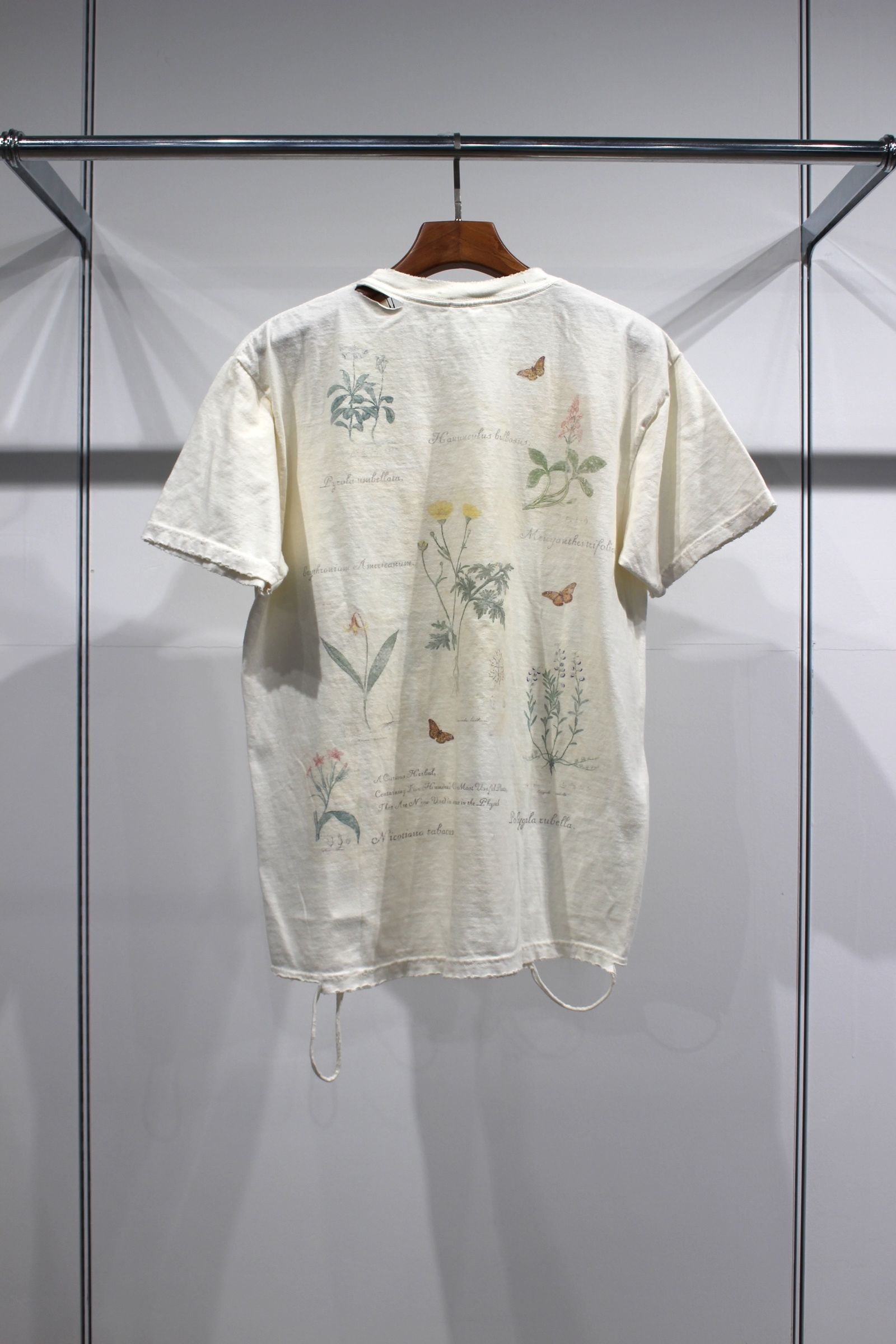 BOTANICAL T-SHIRT/WHITE
