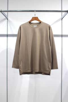 HIGH-GAUGE T/C TEE | MOCHA | カットソー