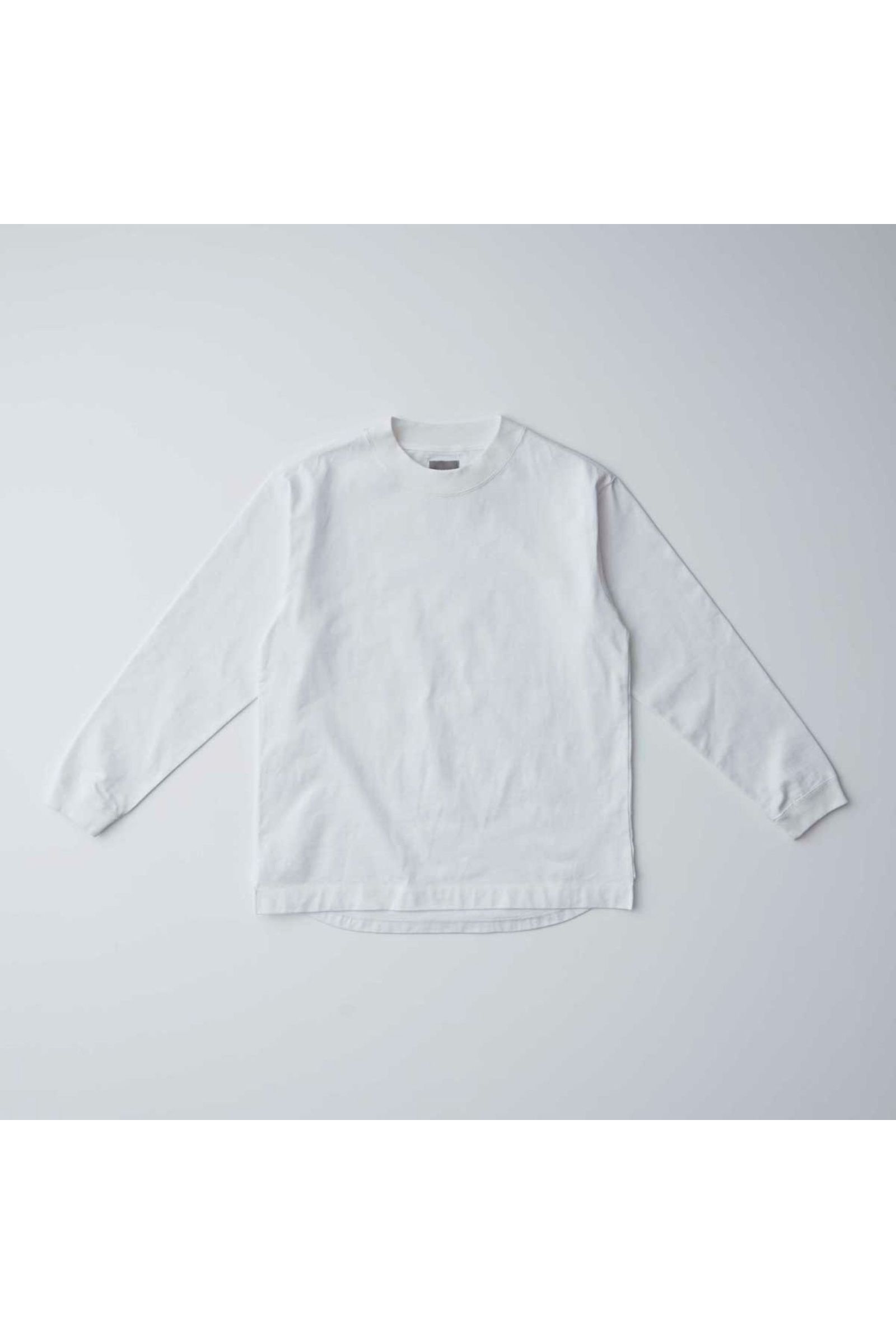 HEAVY PLATING TEE L/S/WHITE