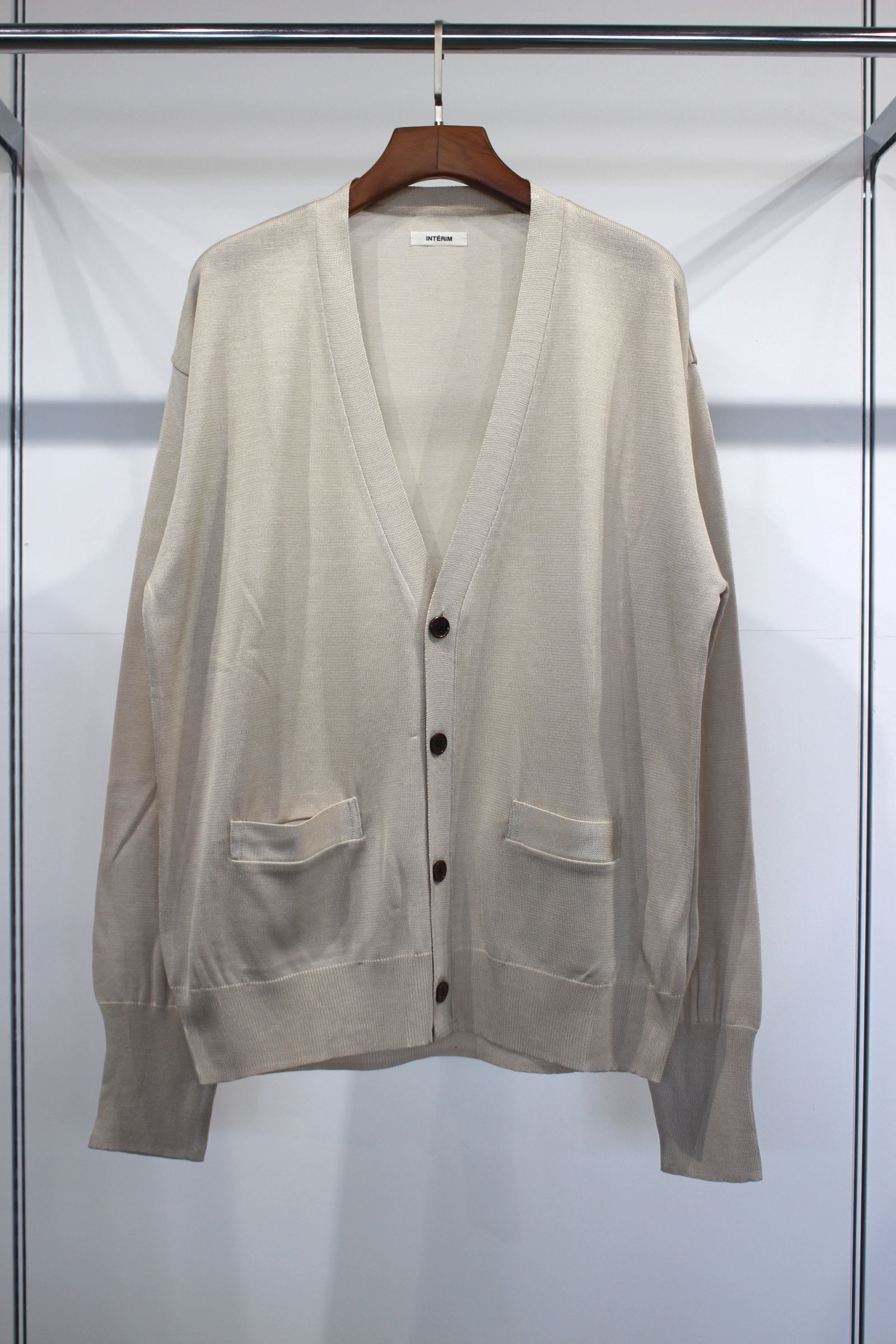 INTERIM - SILK 100% CARDIGAN/カーディガン | NapsNote