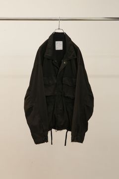 AGING FIELD JACKET | BLACK | フィールドジャケット