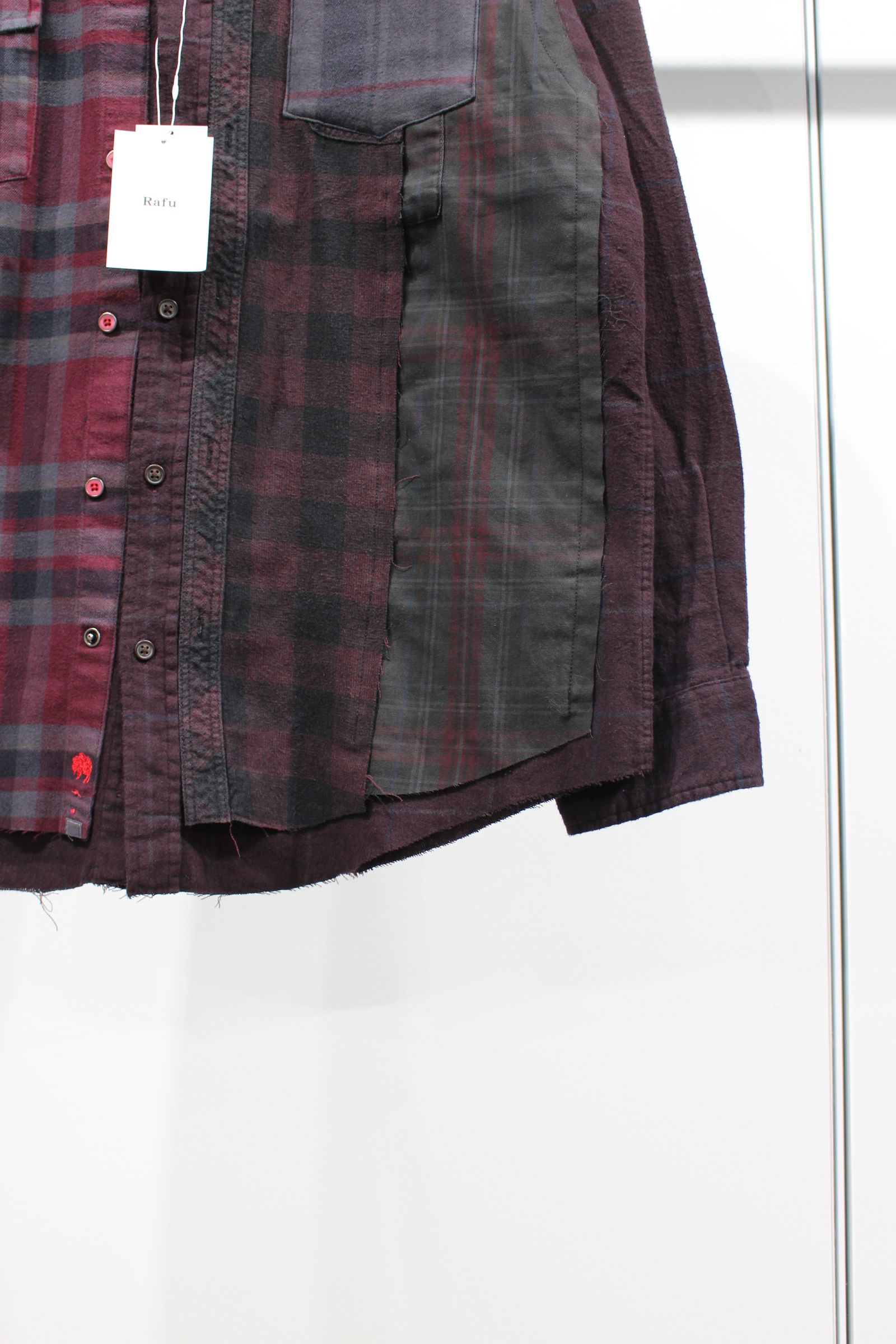Remake shirt | Black DYE-B | シャツ