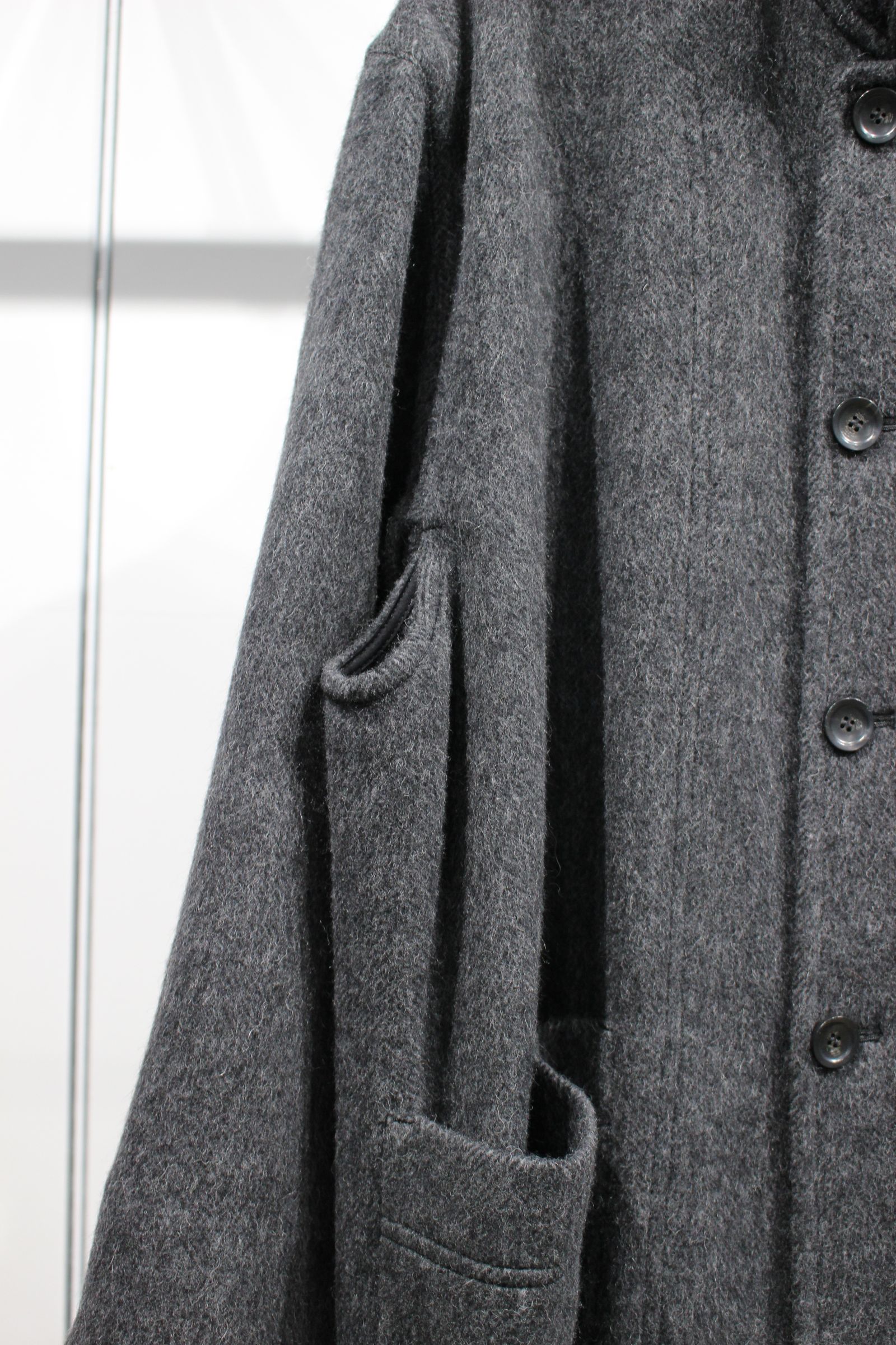 VOAAOV - RECYCLE HERRINGBONE BLANKET Long Coat/ロングコート | NapsNote