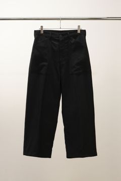 W/S BAKER PANTS | BLACK | ベーカーパンツ