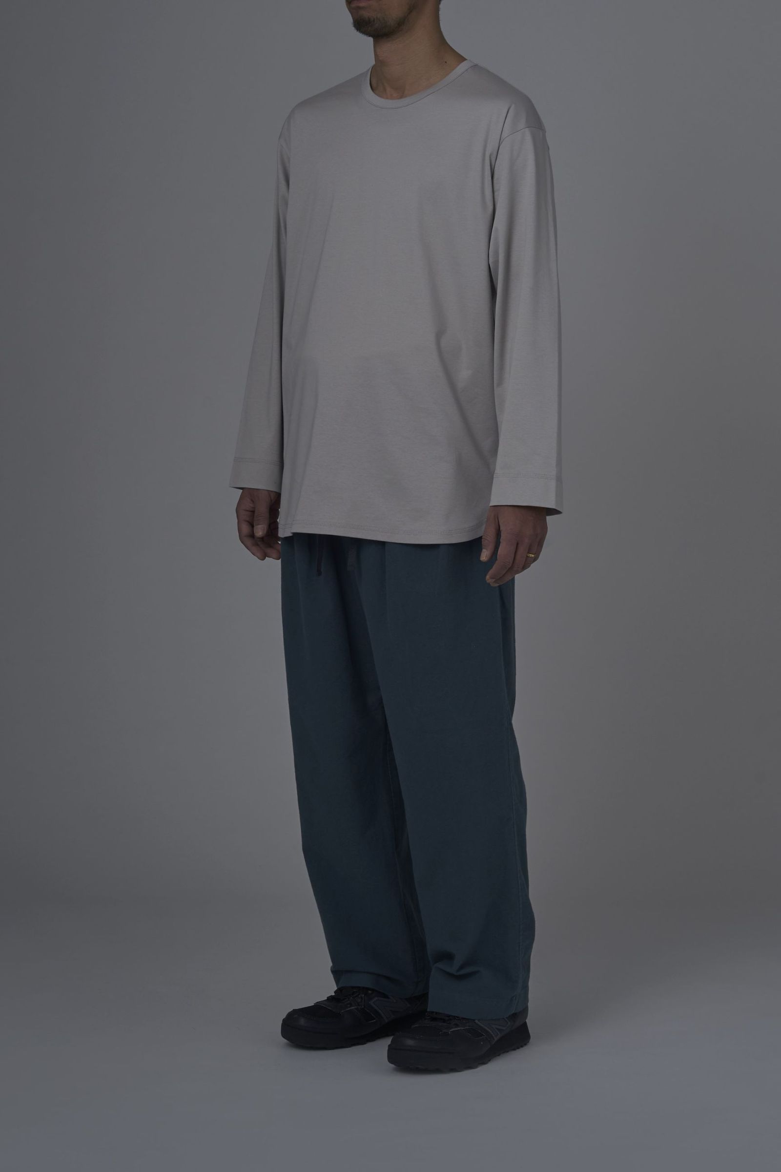 DEVIN L/S Crew Tee | BLACK | カットソー