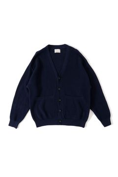 COTTON KNIT CARDIGAN/コットンニットカーディガン