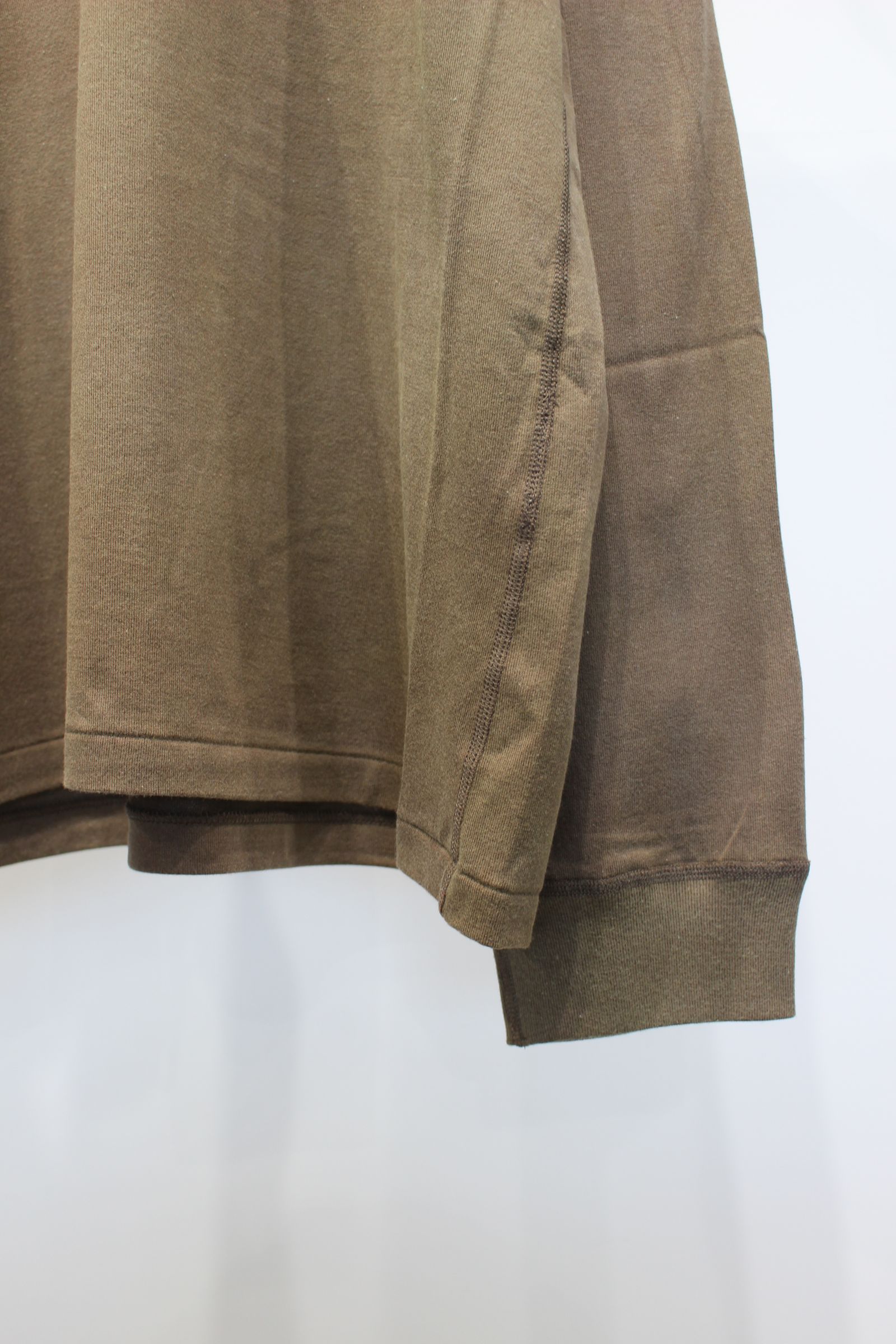UNEVENNESS LS T-SHIRT | BROWN | カットソー