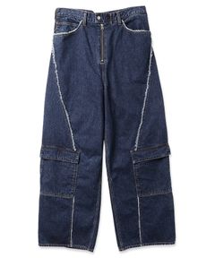SWITCHING CARGO DENIM PANTS | INDIGO | デニム