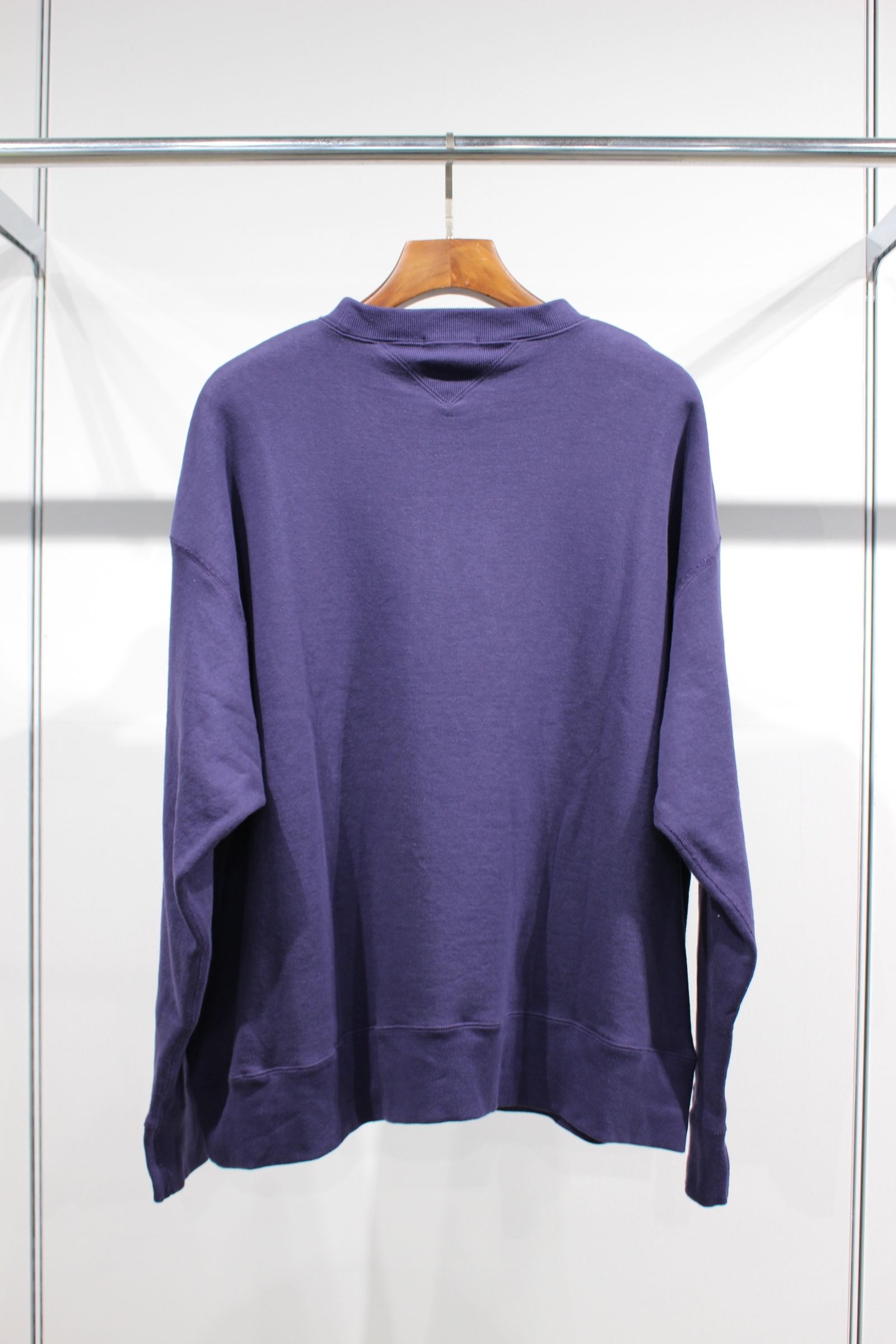 INTERIM - HYPER BIG V-GAZETTE LOOP WHEEL SIDE SEAMLESS SWEAT SHIRT/NASU |  NapsNote