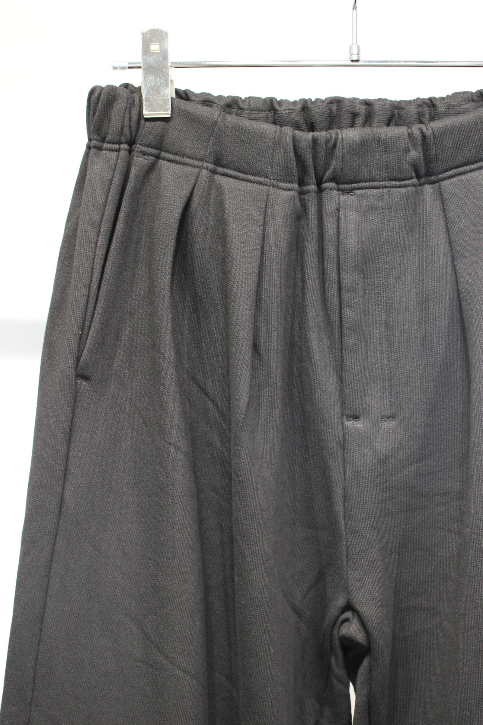 SWEAT SLACKS | BLACK | スウェットスラックス