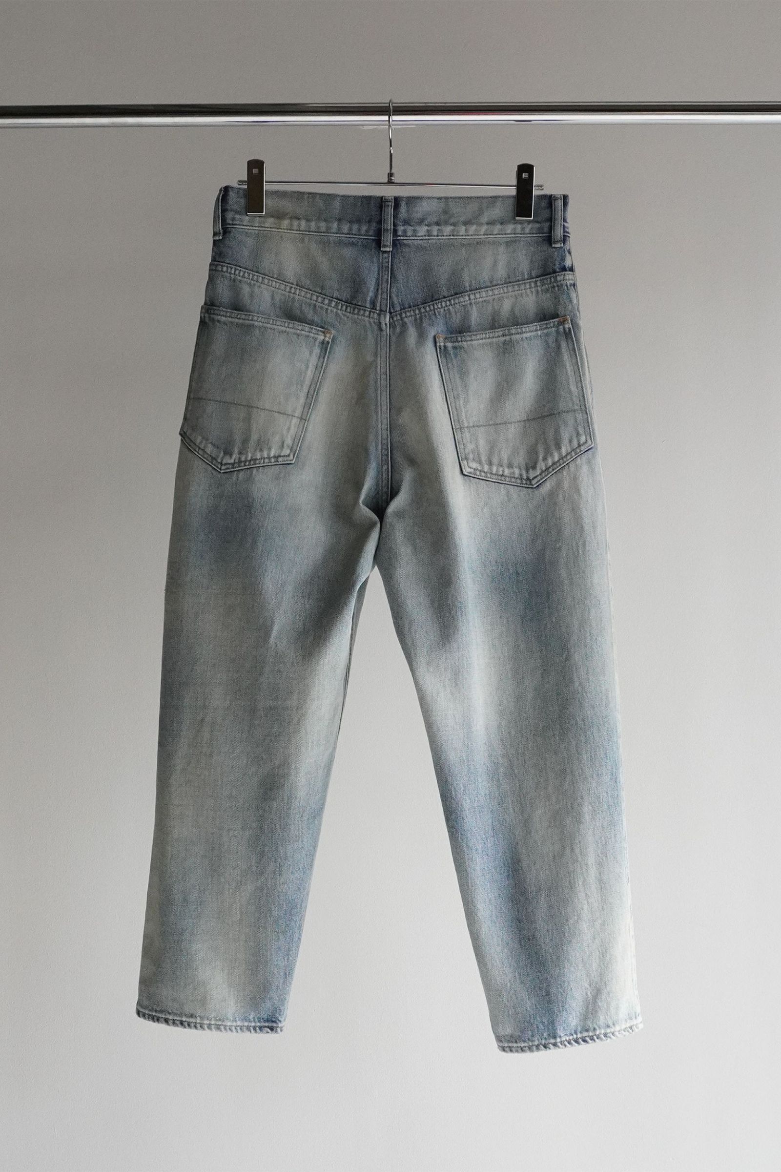 AGING SELVEDGE TAPERED 5P DENIM PANTS | INDIGO | デニム
