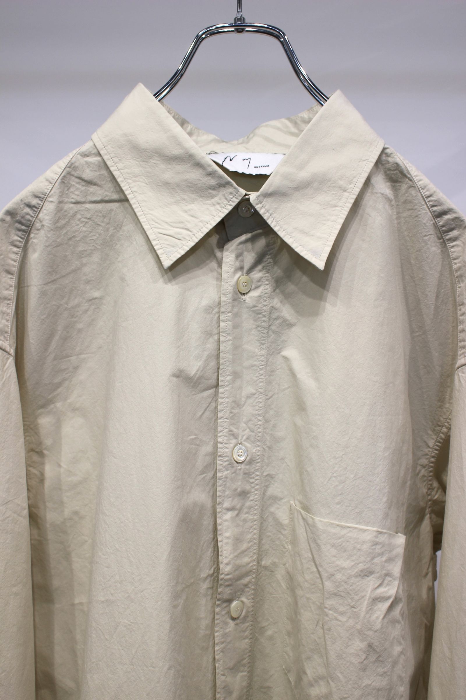 [ラスト1点] SHRINK OVER SHIRT | D.CREAM | シャツ