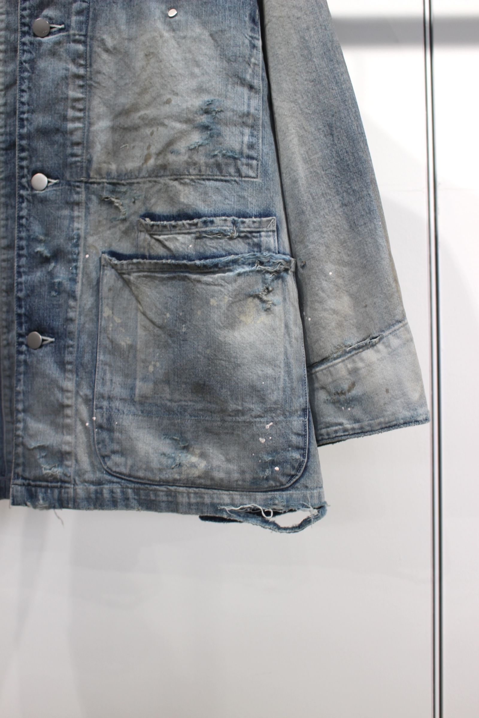 ジャケット・アウター ANCELLM DENIM COVERALL(INDIGO) DENIM COVERALL(INDIGO) – ANCELLM