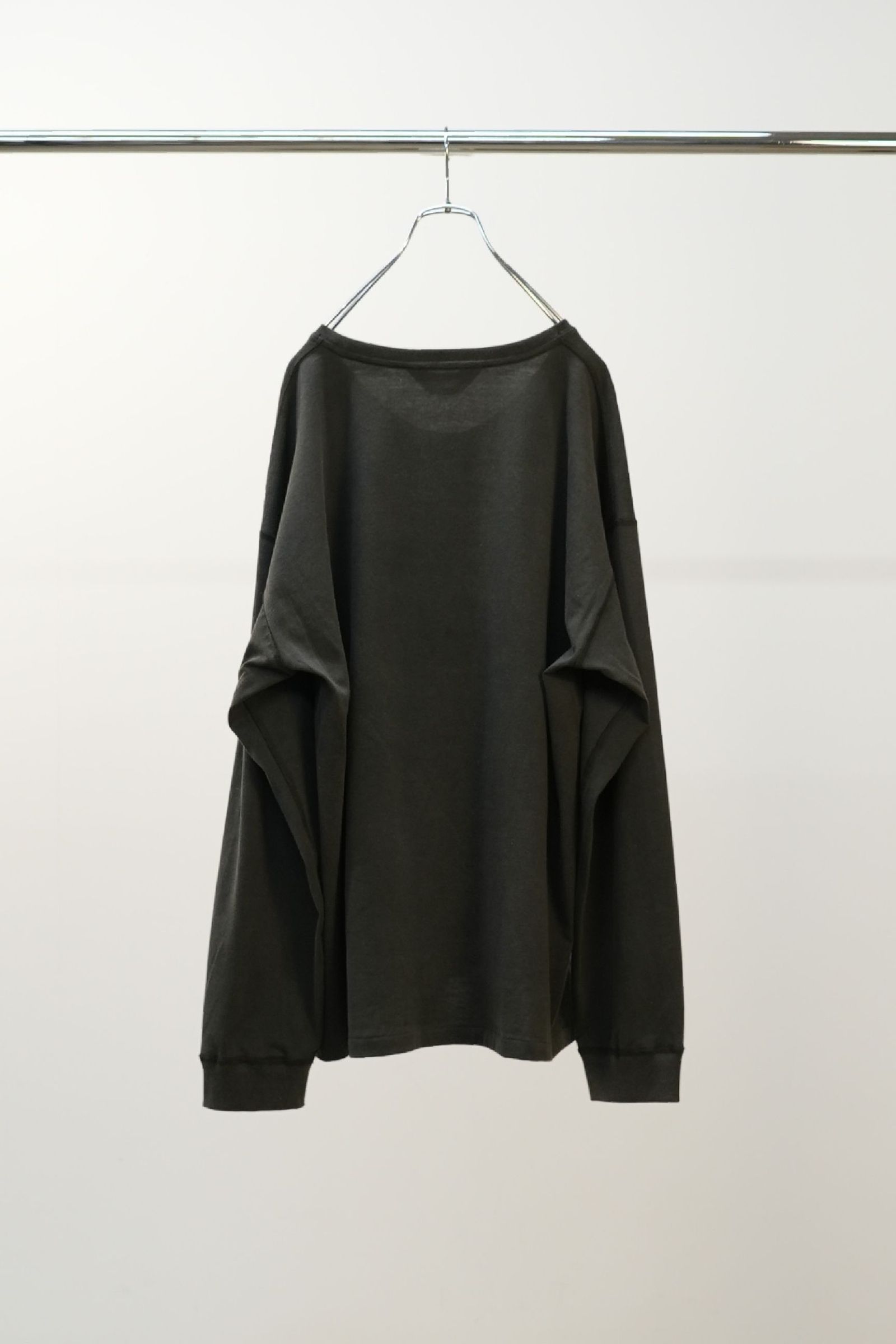 トップス 25SS ancellm UNEVENNESS LS T-SHIRT ANCELLM - UNEVENNESS T-SHIRT | SAND | カットソー | NapsNote