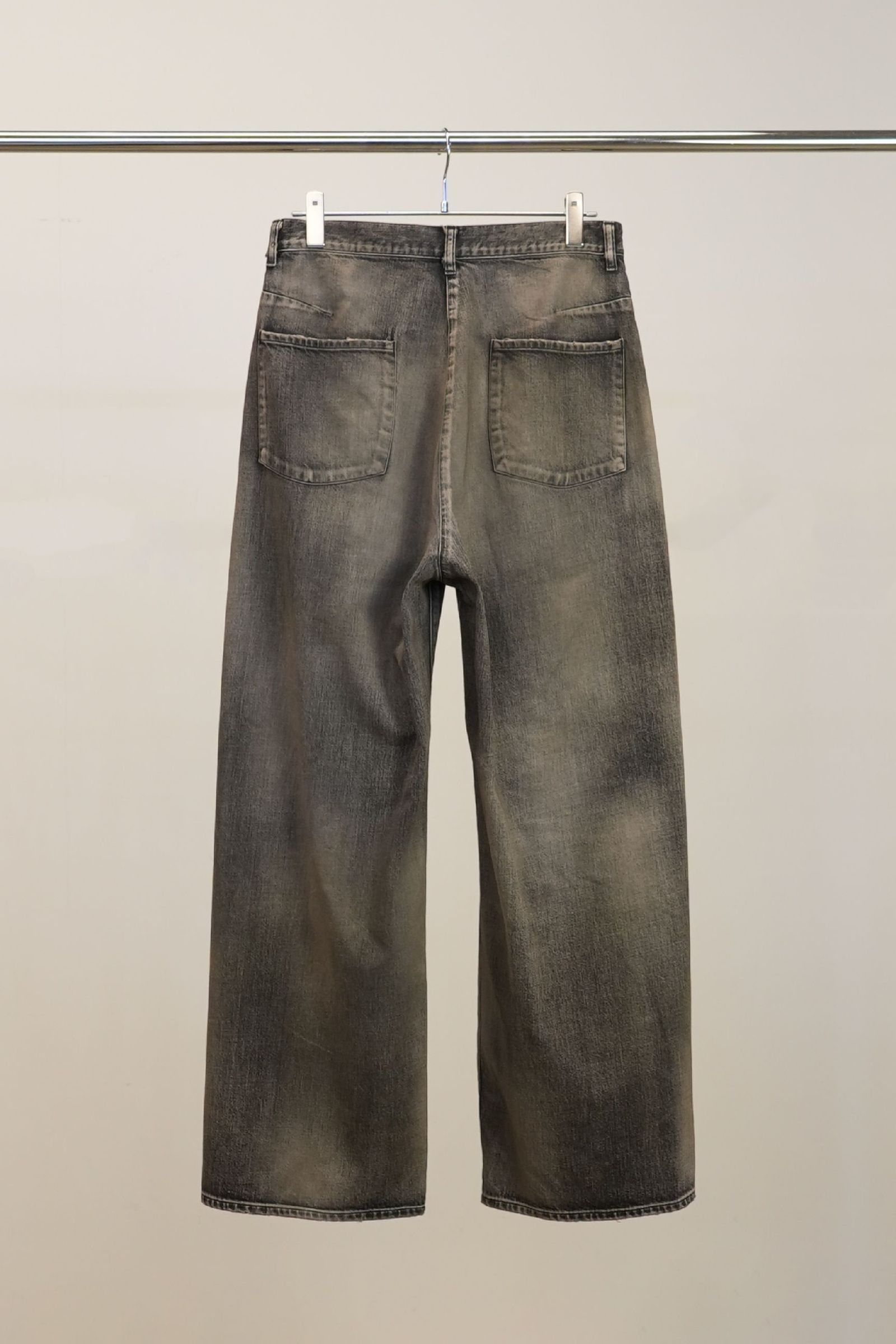 #6 AGING type-B | BLACK | デニムパンツ
